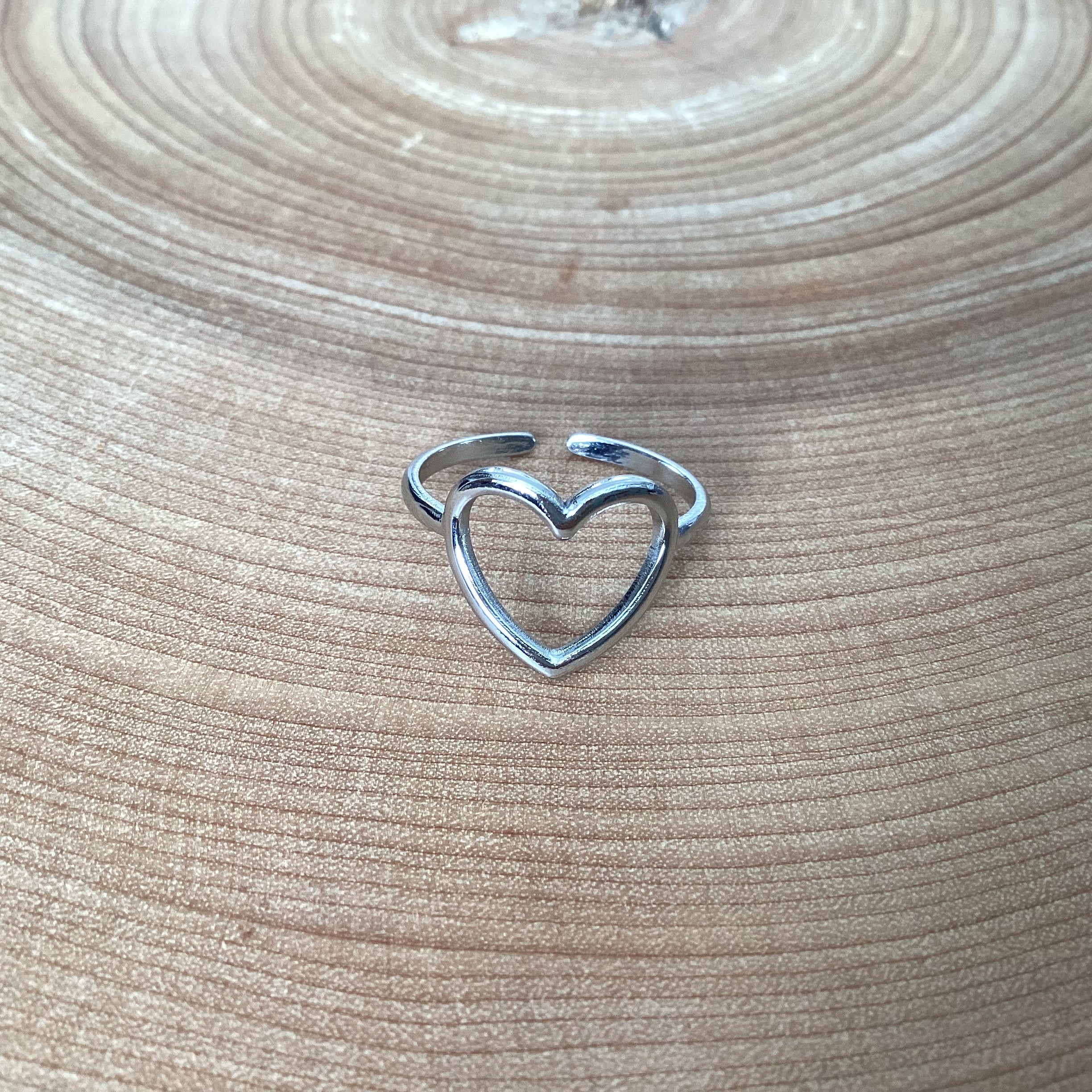 Adjustable stainless steel ring of your choice
