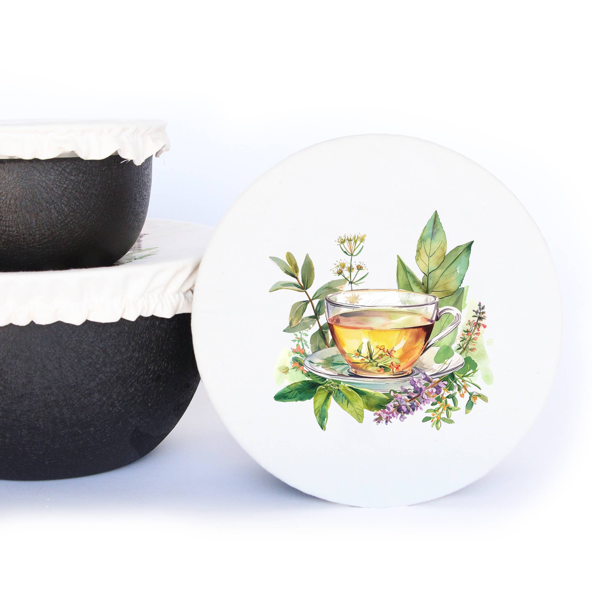 Couvre-bols - Ensemble Herbes