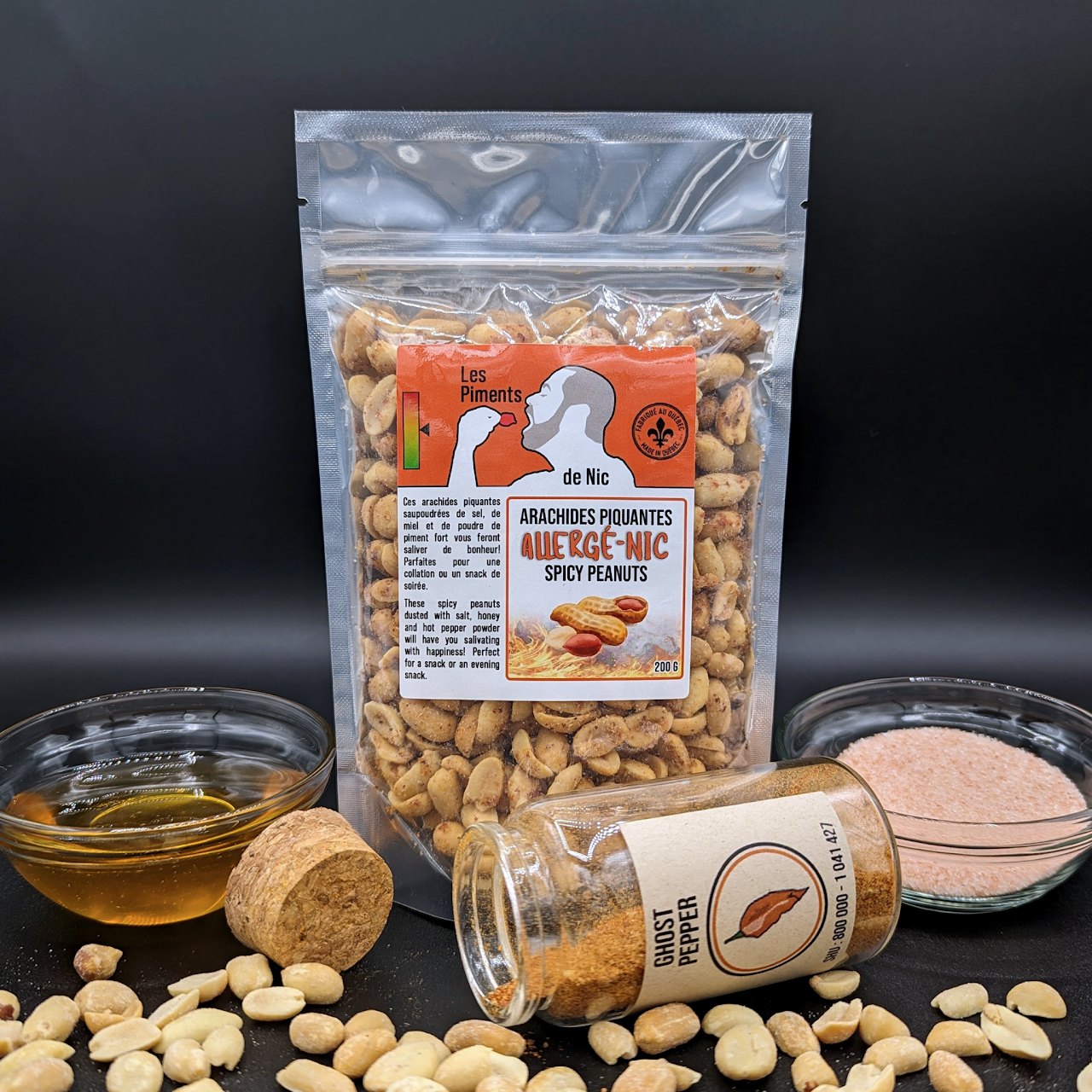ALLERGÉ-NIC SPICY PEANUTS