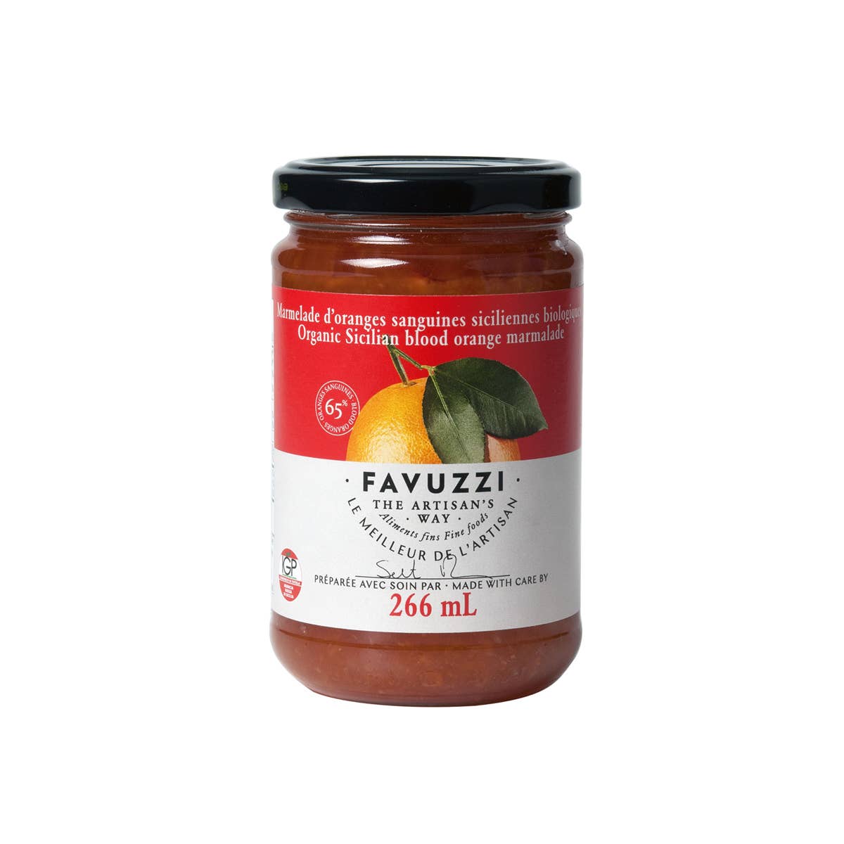 Marmelade sicilienne d'oranges sanguines