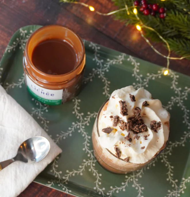 Chocolat, menthe, liqueur, caramel