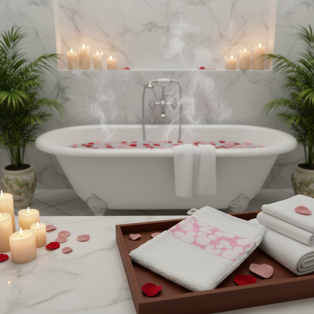 Mitaine de bain adulte