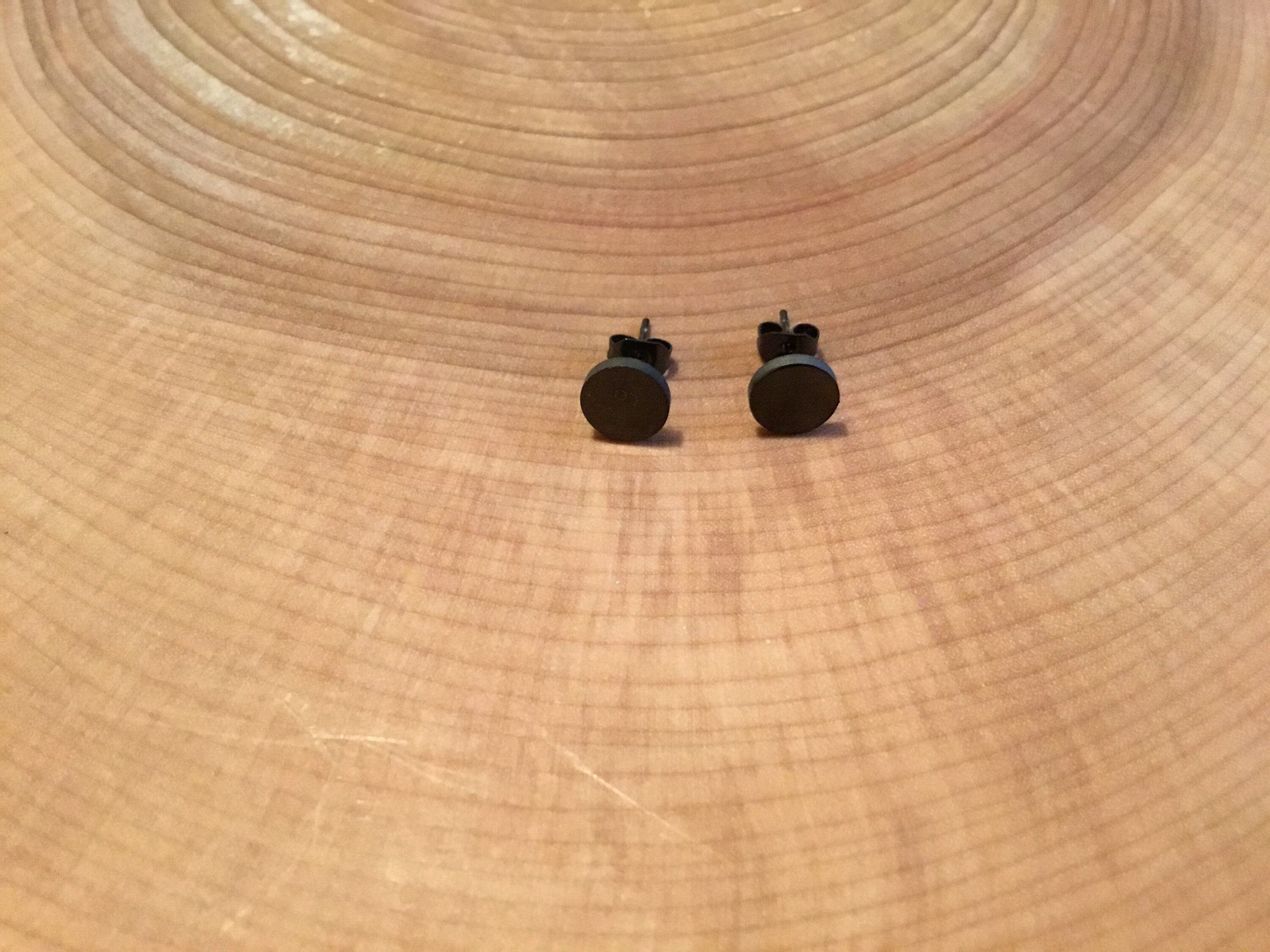 Minimalist stainless steel earrings