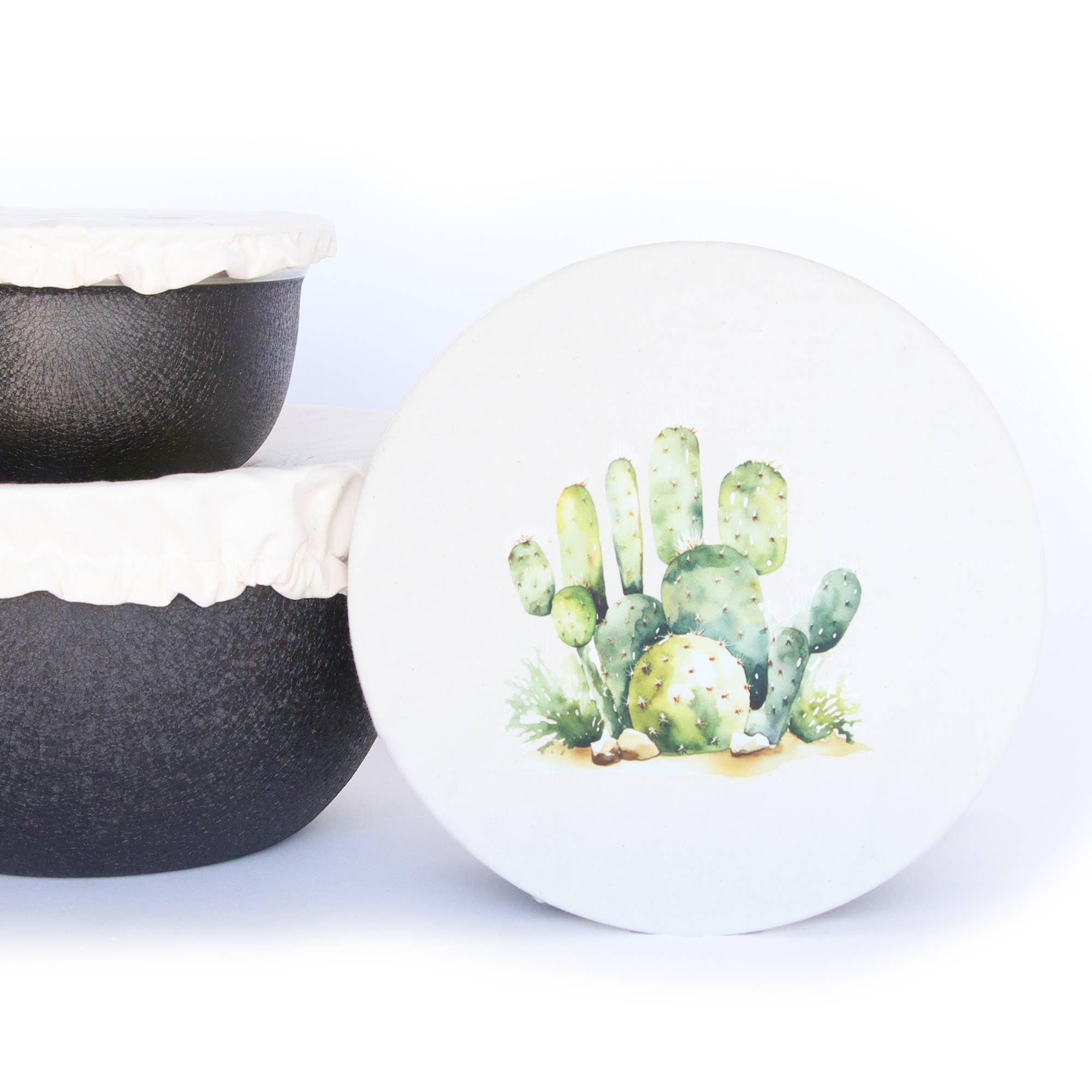 Couvercles de bol - Ensemble Cactus