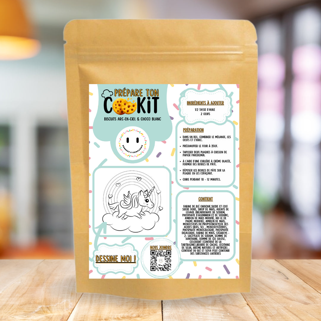 COOKIE MIX - RAINBOW + WHITE CHOCO