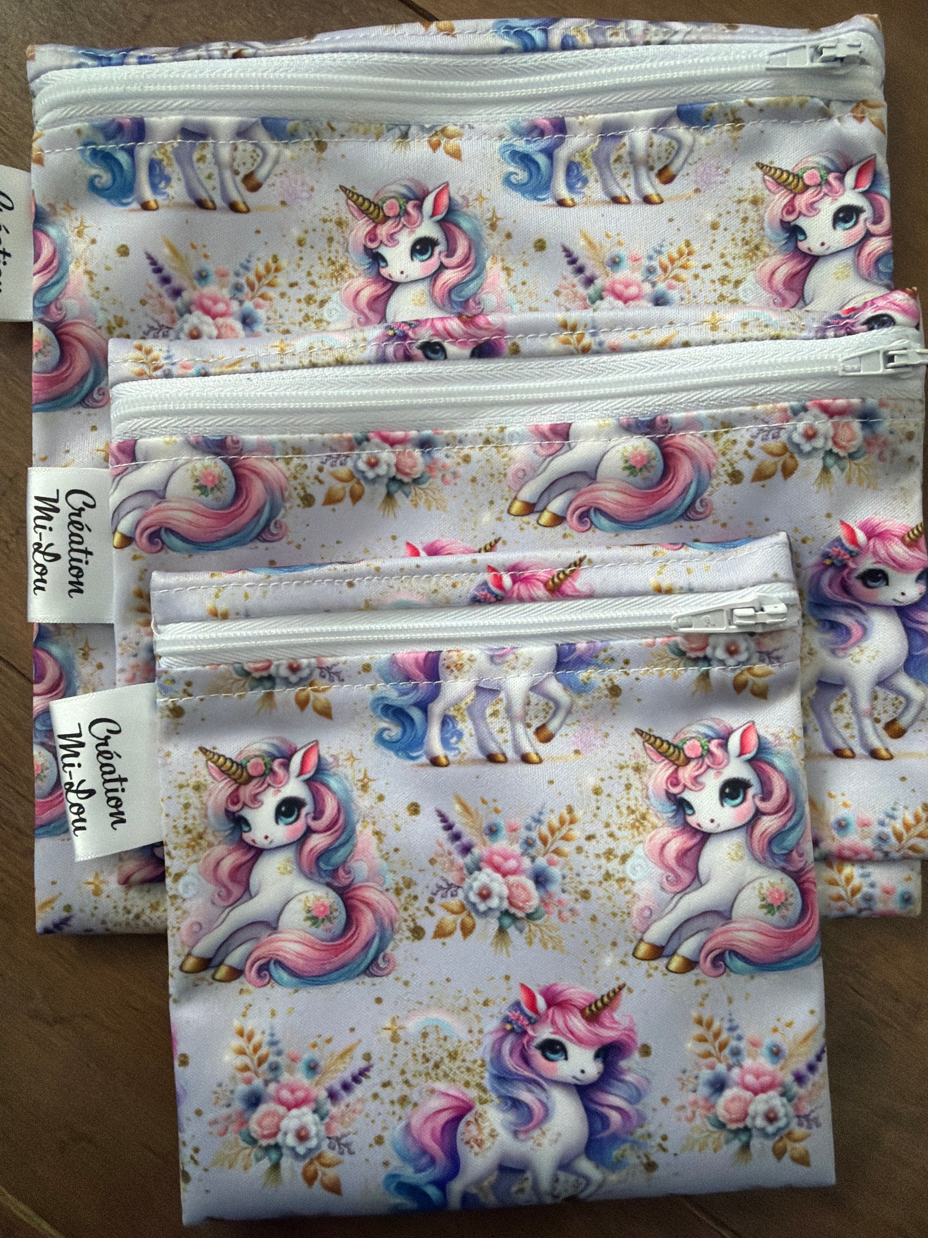 Sac à collation licorne