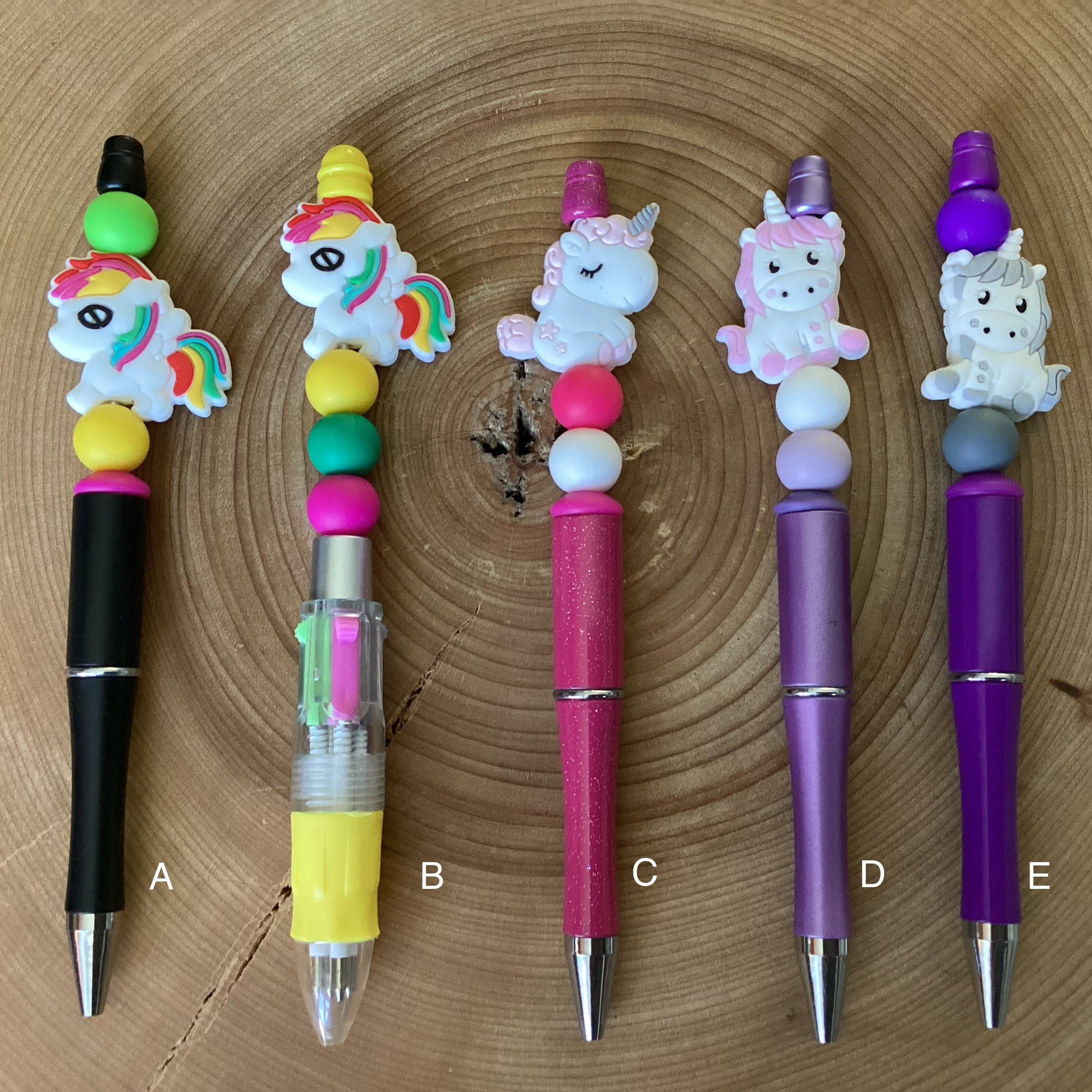 Crayon(stylo) licorne ou pouliche au choix