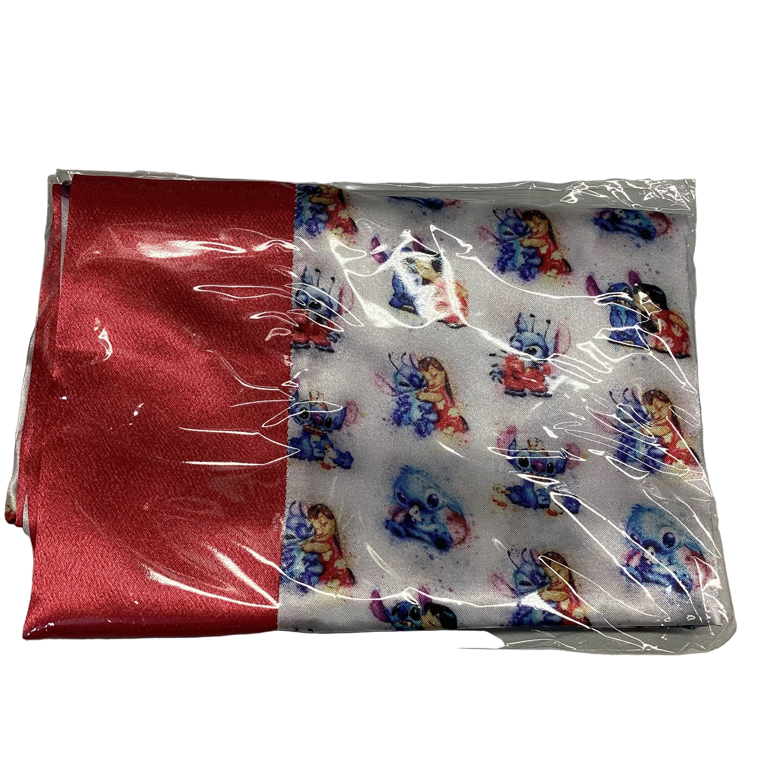 Taie d’oreiller satin petit extraterrestre bleu