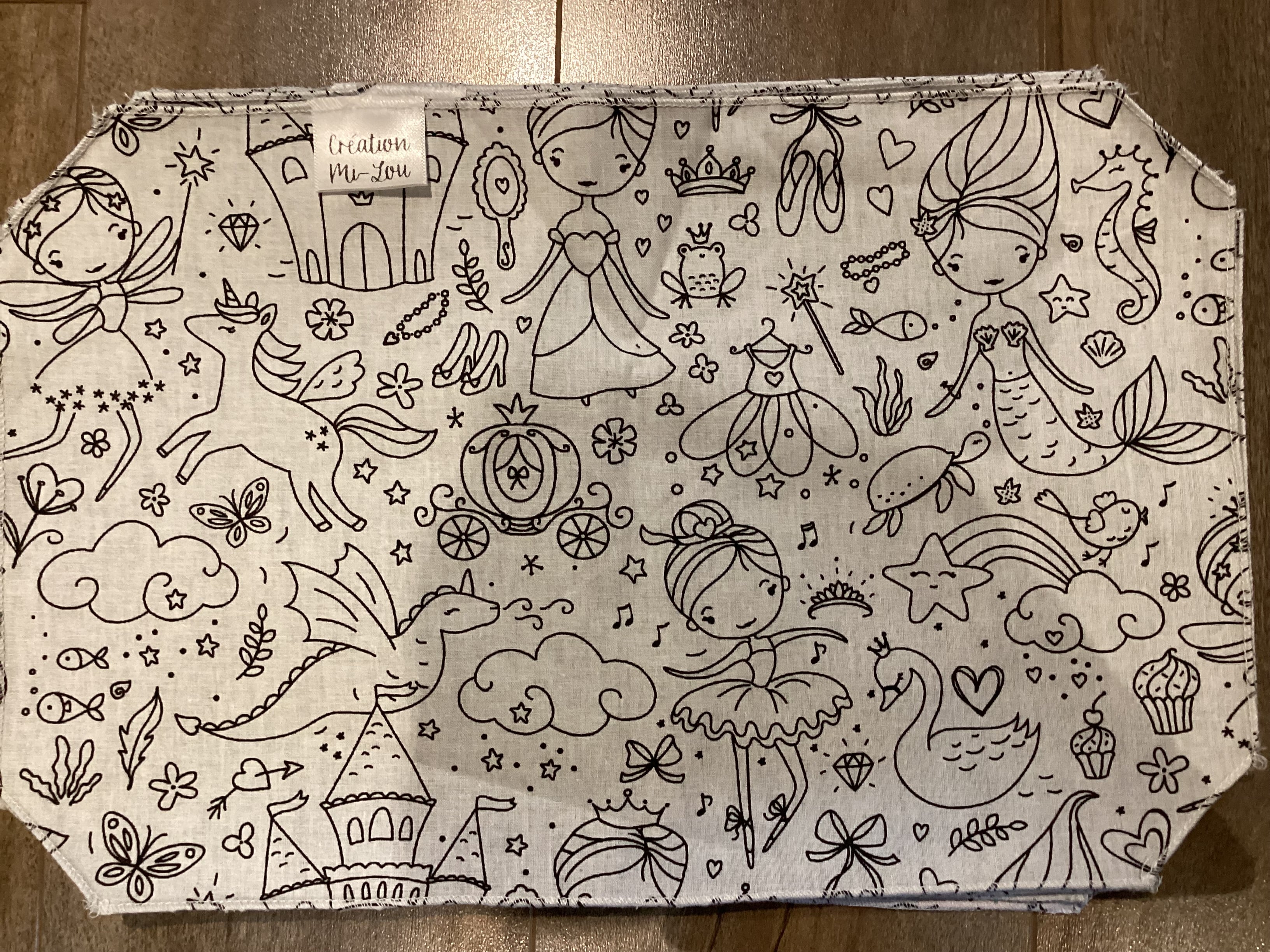 Napperon lavable 3 ans et plus