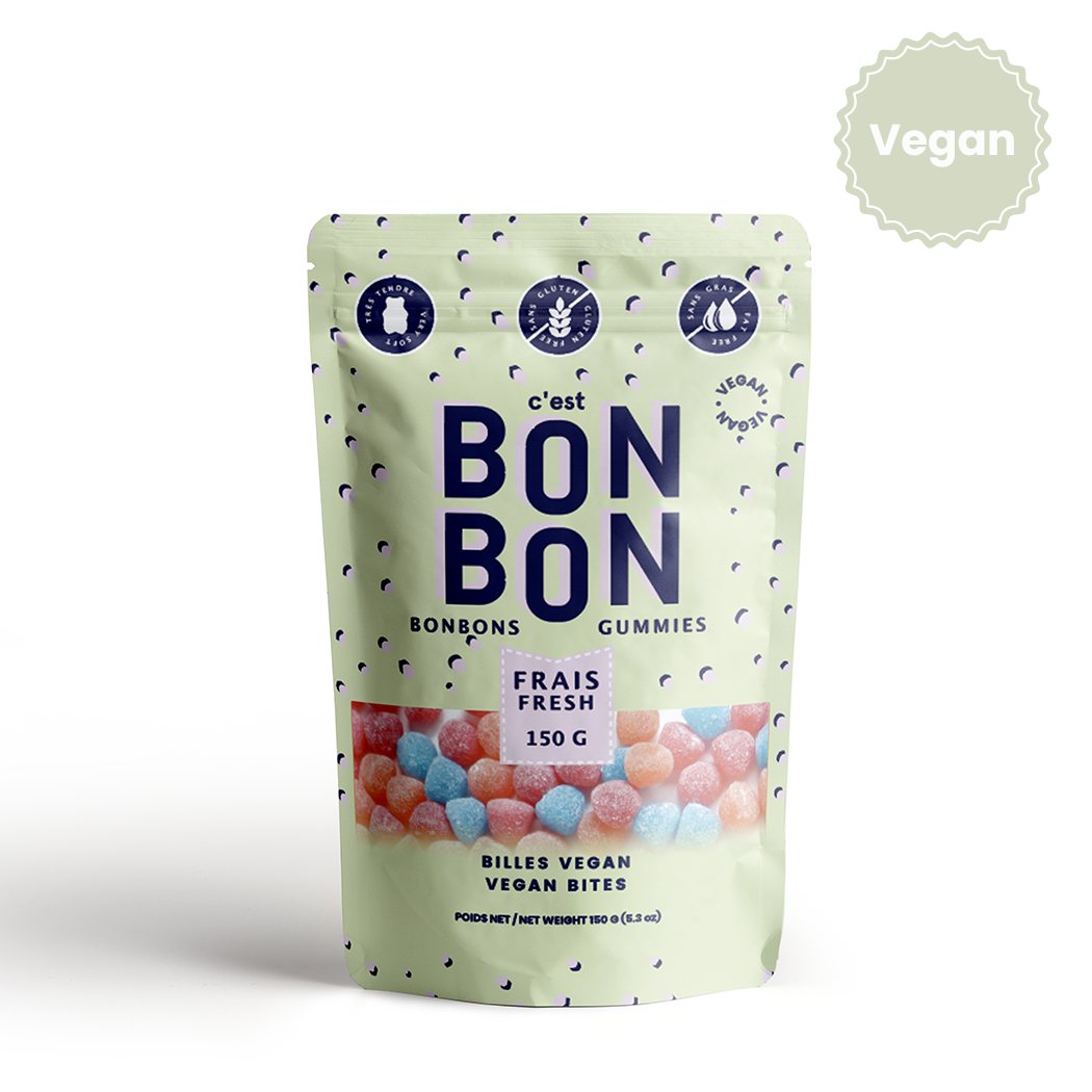 Vegan billes - Bonbons gélifiés