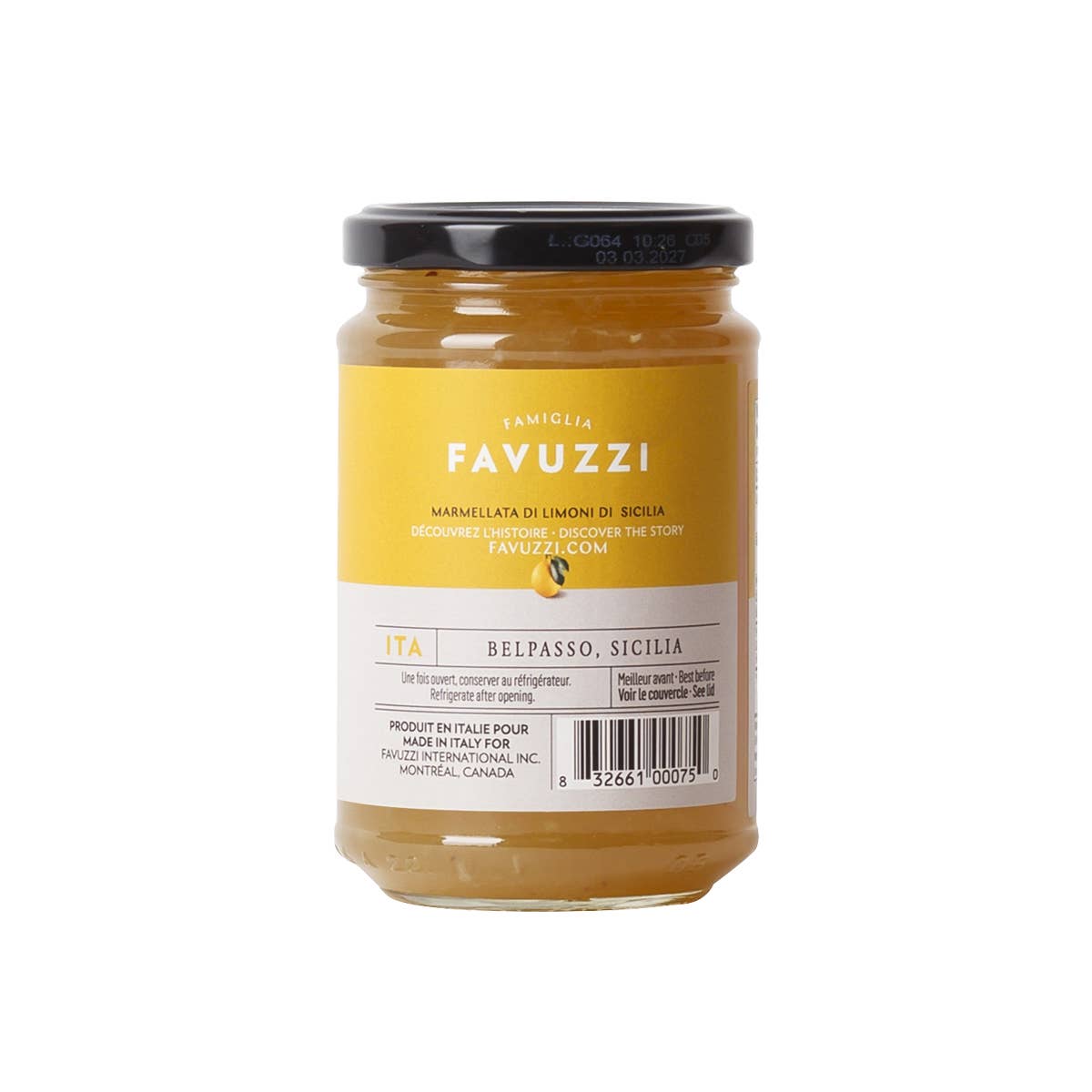 Marmelade de citron sicilien