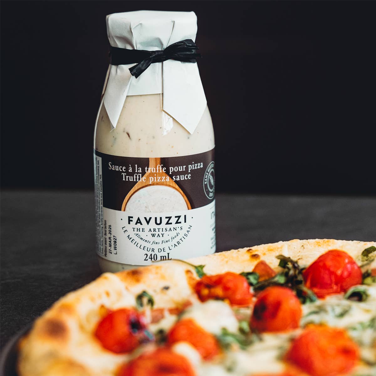 Sauce à pizza aux truffes