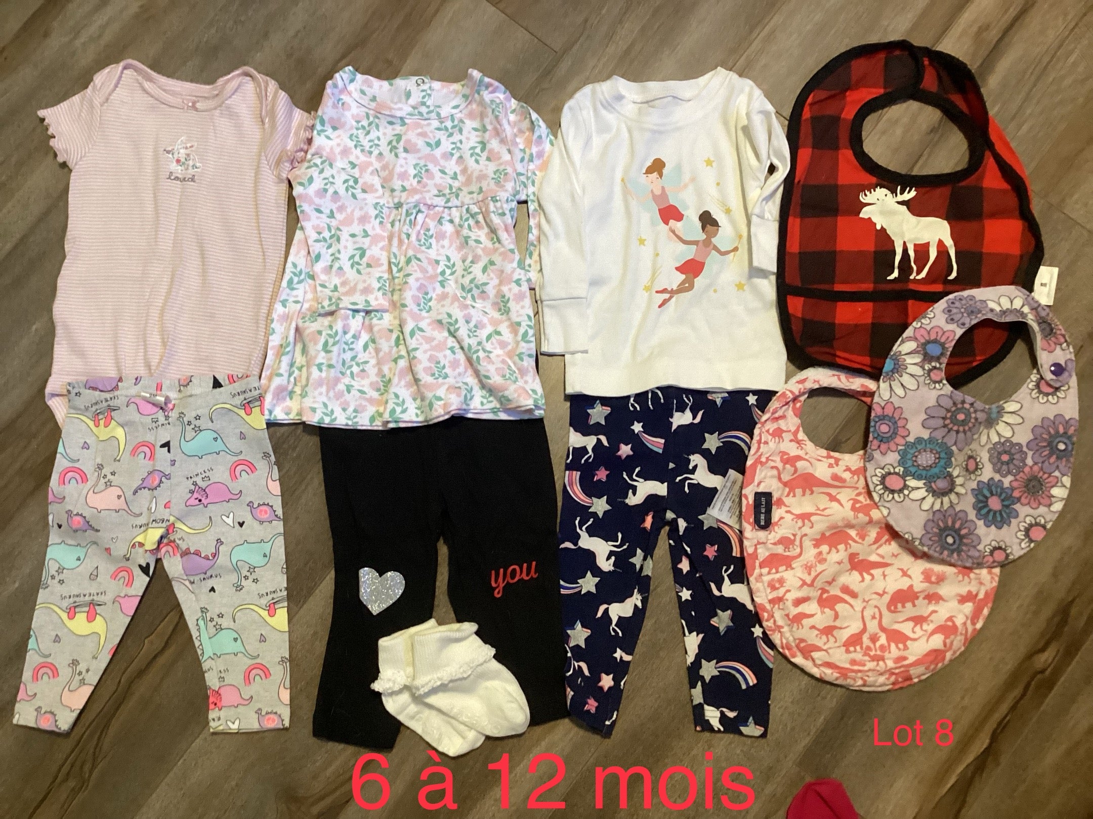 Lot 8. 6-12 mois