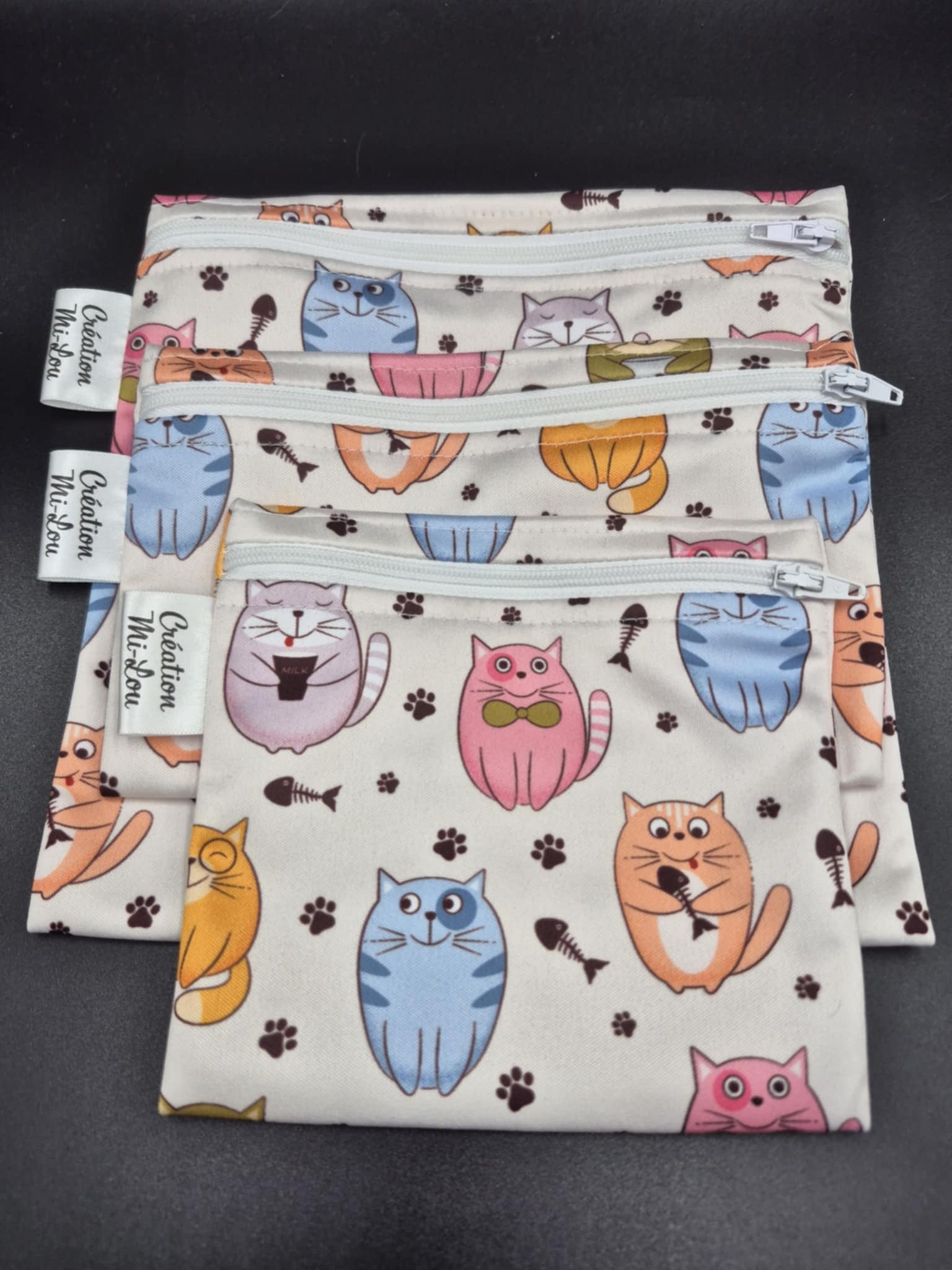 Sac à collation chats