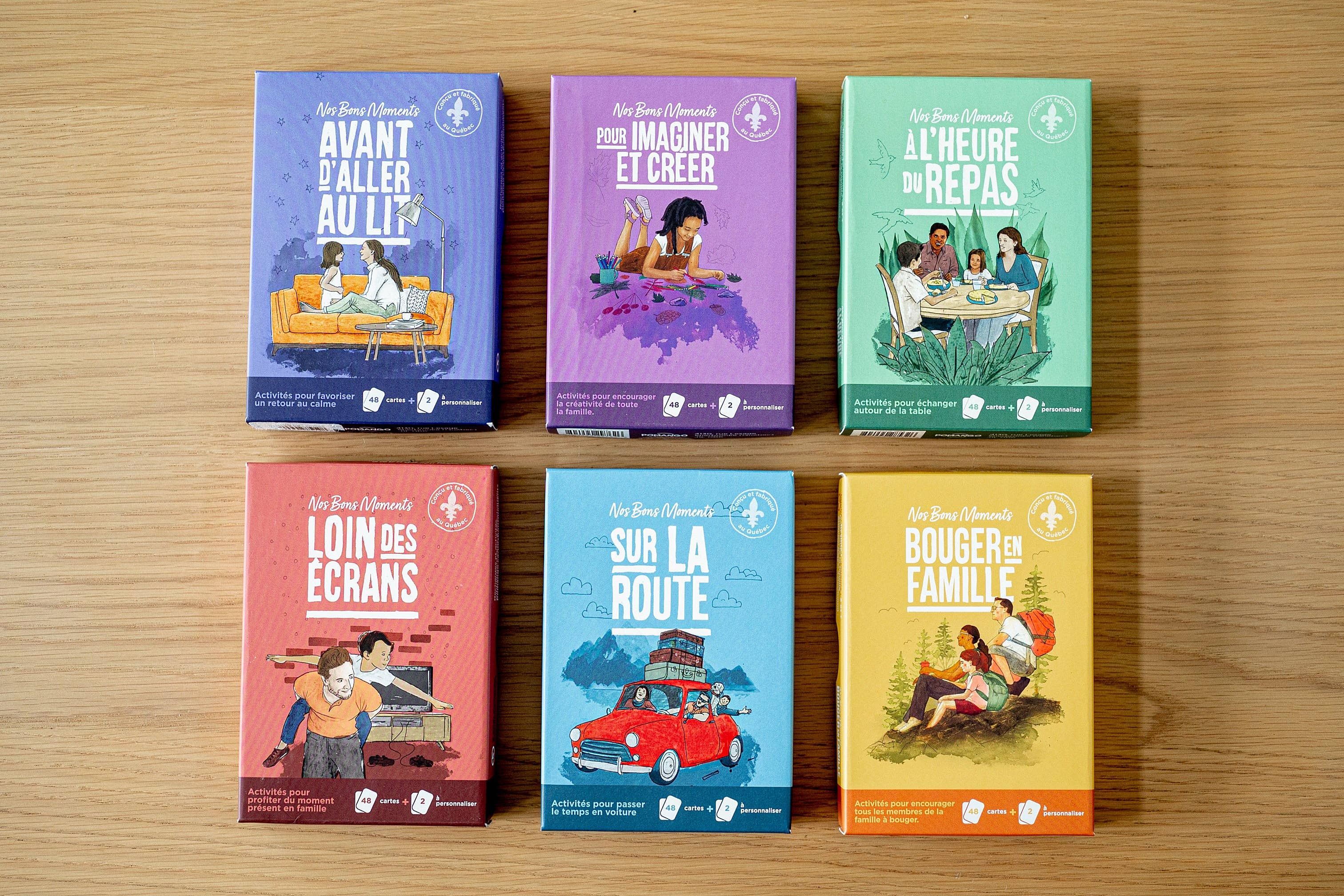 ENSEMBLE DE 6 JEUX - COLLECTION NOS BONS MOMENTS