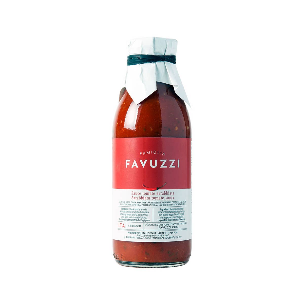 Sauce Arrabbiata (piment)