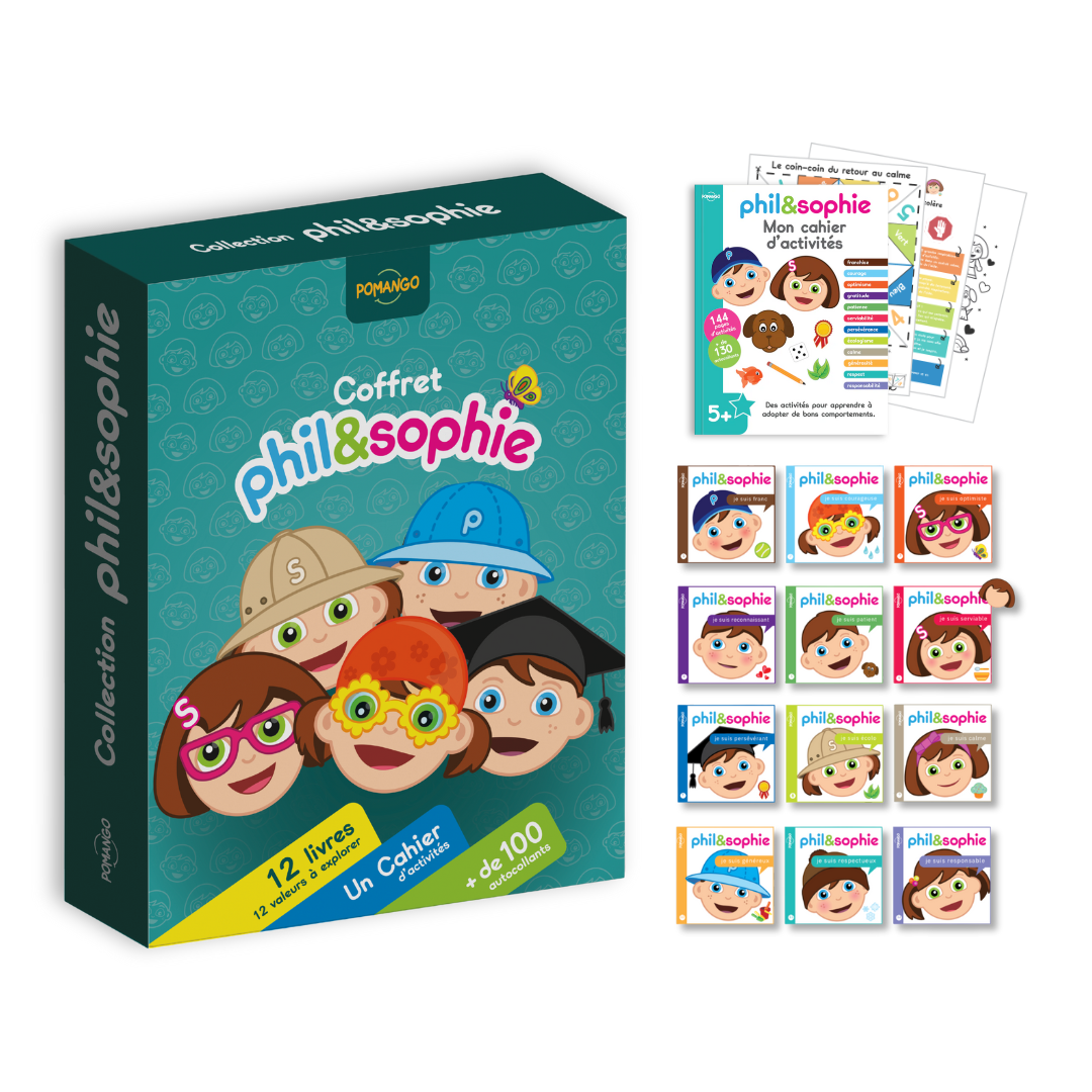 COFFRET PHIL & SOPHIE