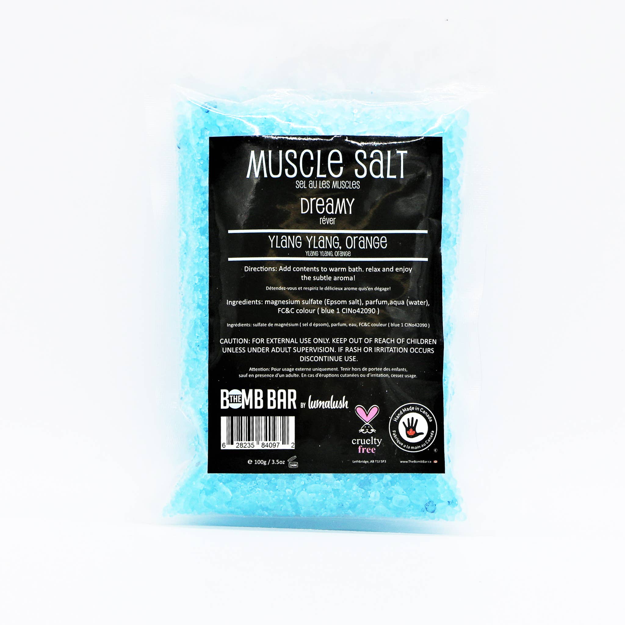 Bain - Muscle Salt: Moins de stress / 100g