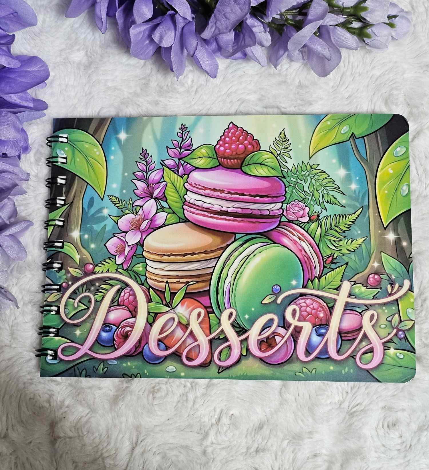 Livre de dessin desserts