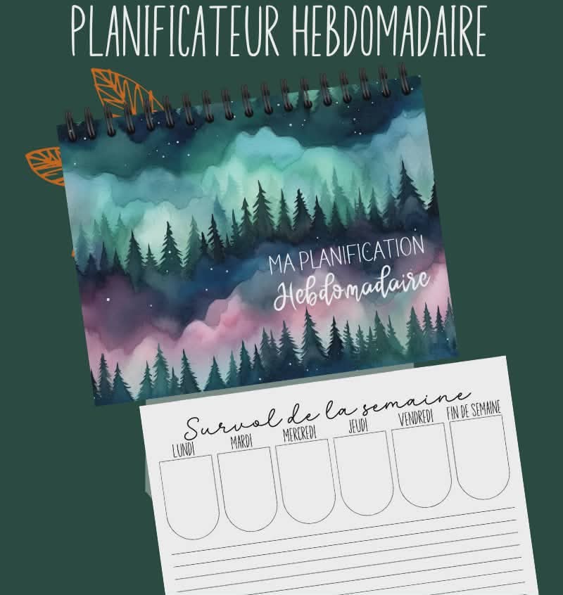 Planificateur hebdomadaire version 2.0