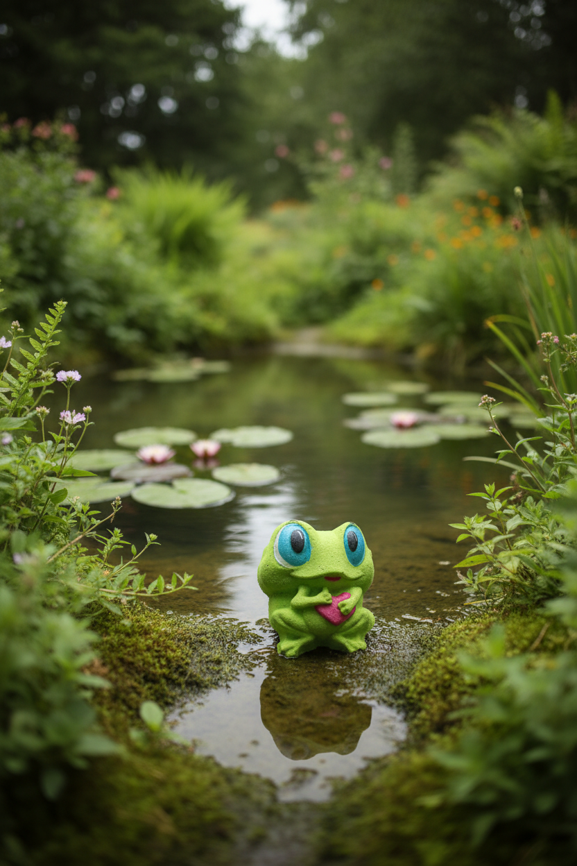 Bombe de bain ma p’tite grenouille d’amour