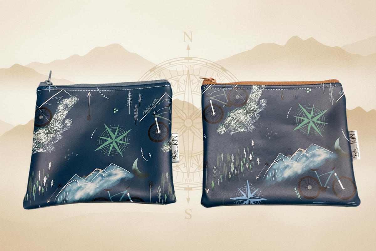 Pochette porte-monnaie carré au choix