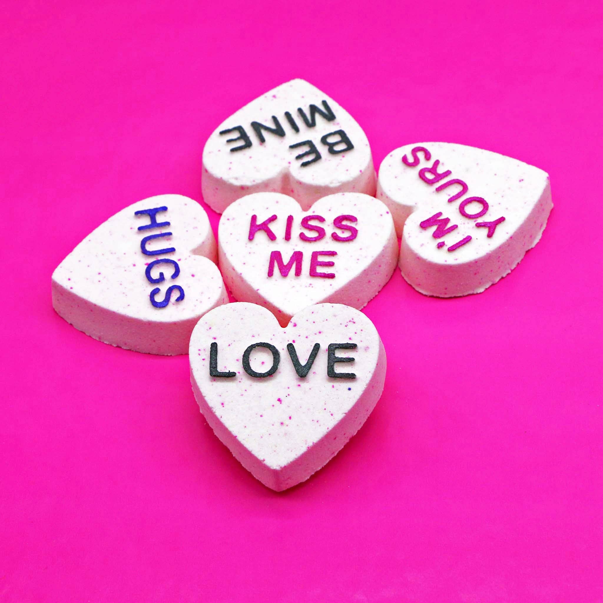 Saint-Valentin - coeur avec message aléatoire