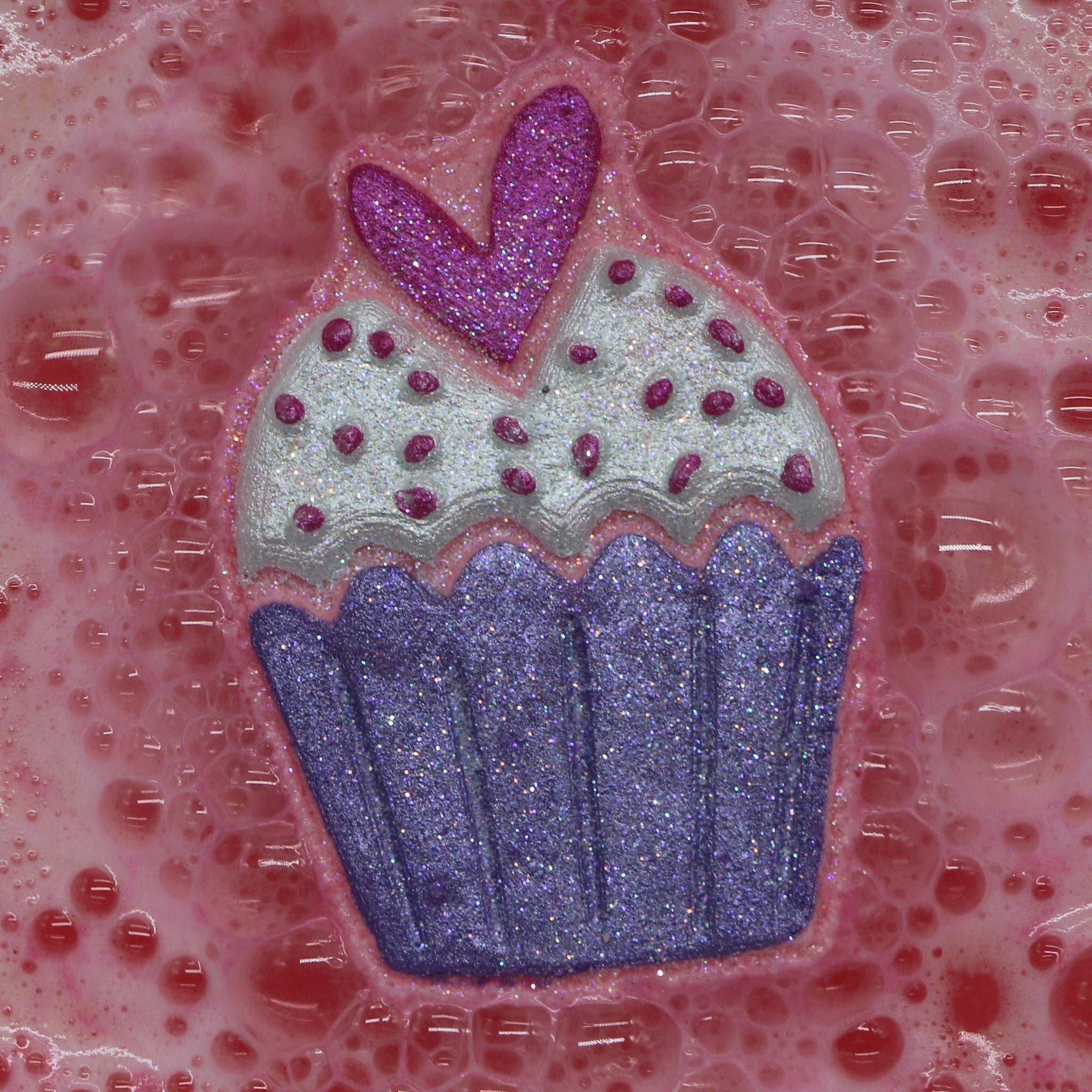 Bombe de Bain Cupcake Cœur