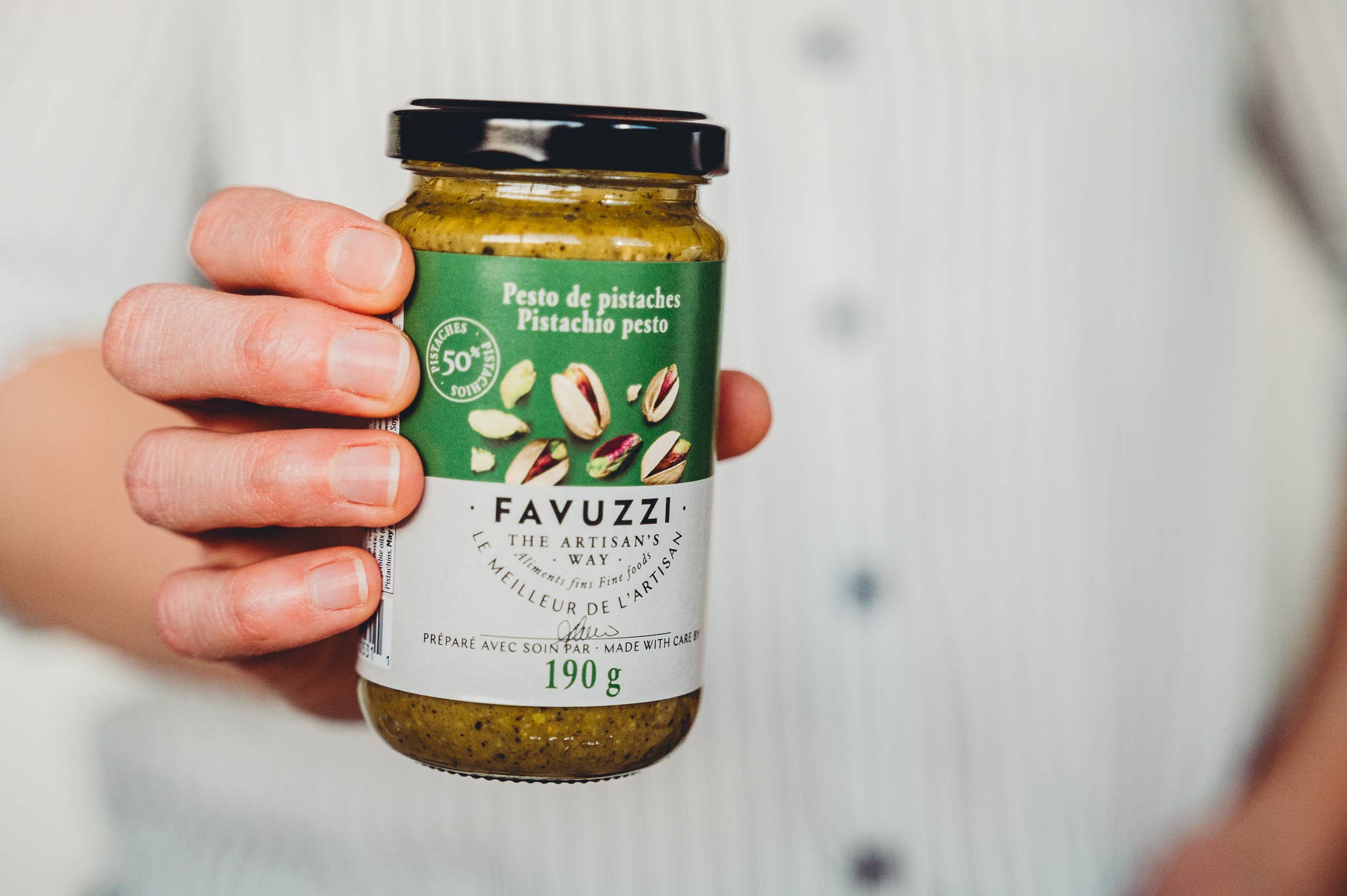 Pesto à la pistache