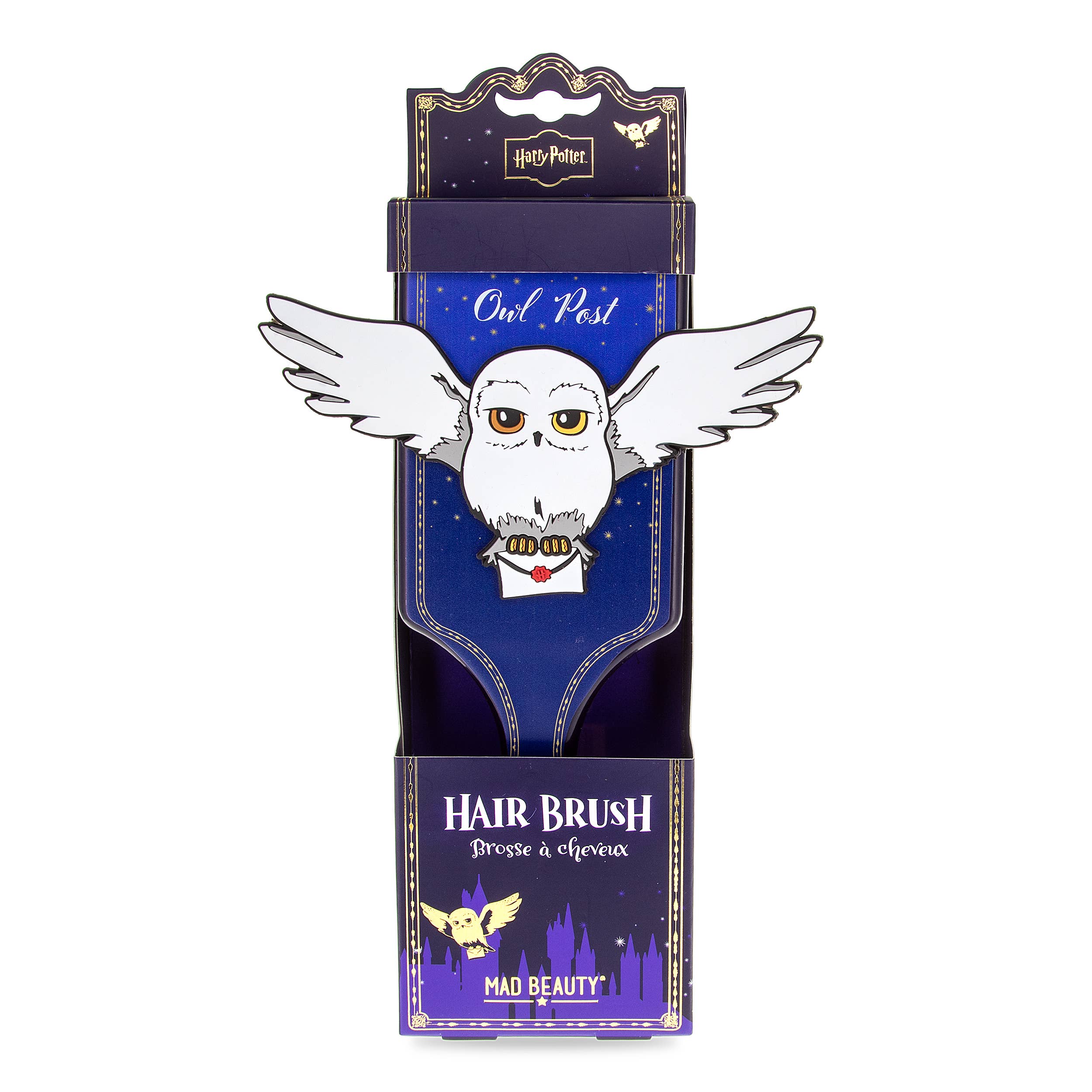 Brosse à cheveux Harry Potter Hedwige