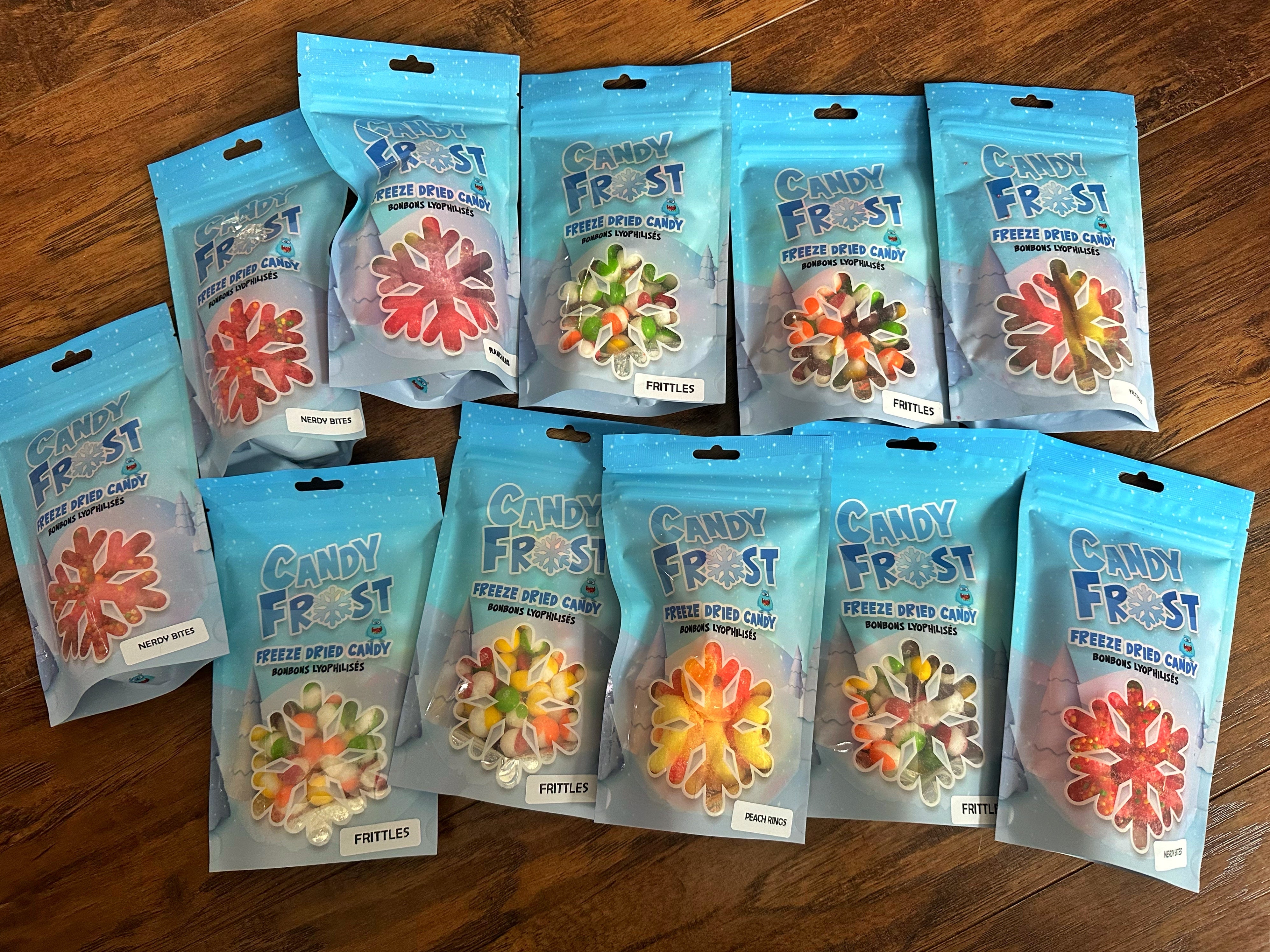 Skittles freeze dried candy