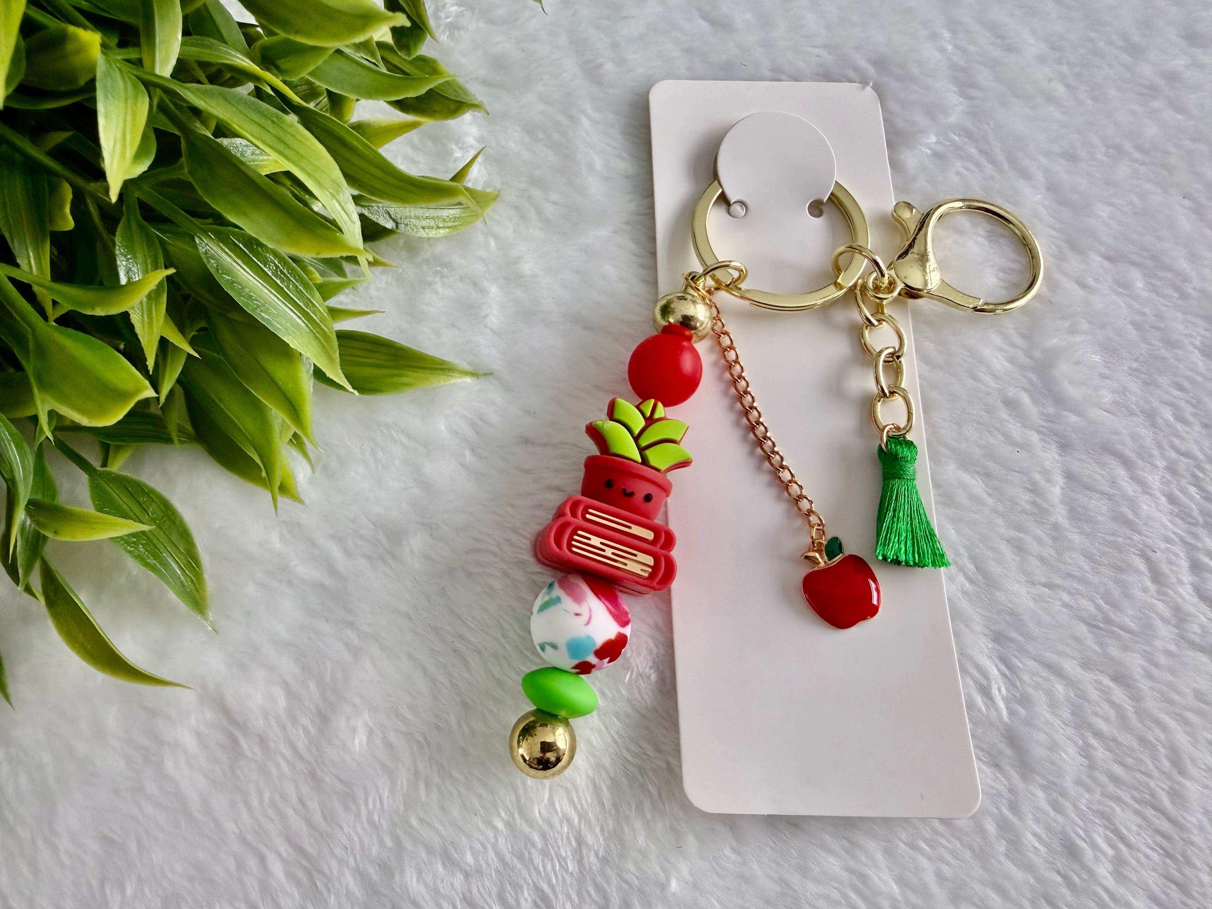 Porte-clés / décoration plante