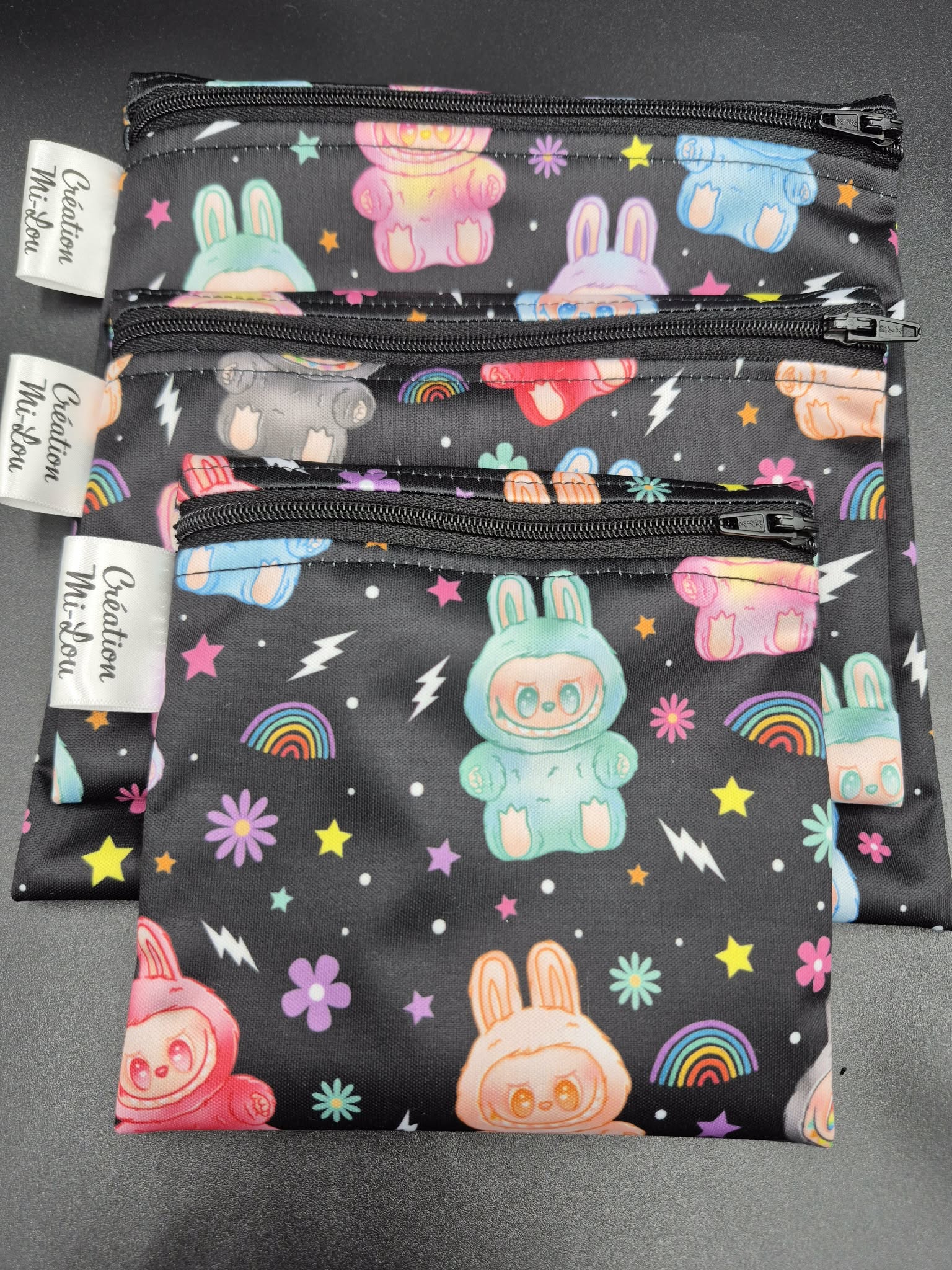 Sac à collation monstre poilu