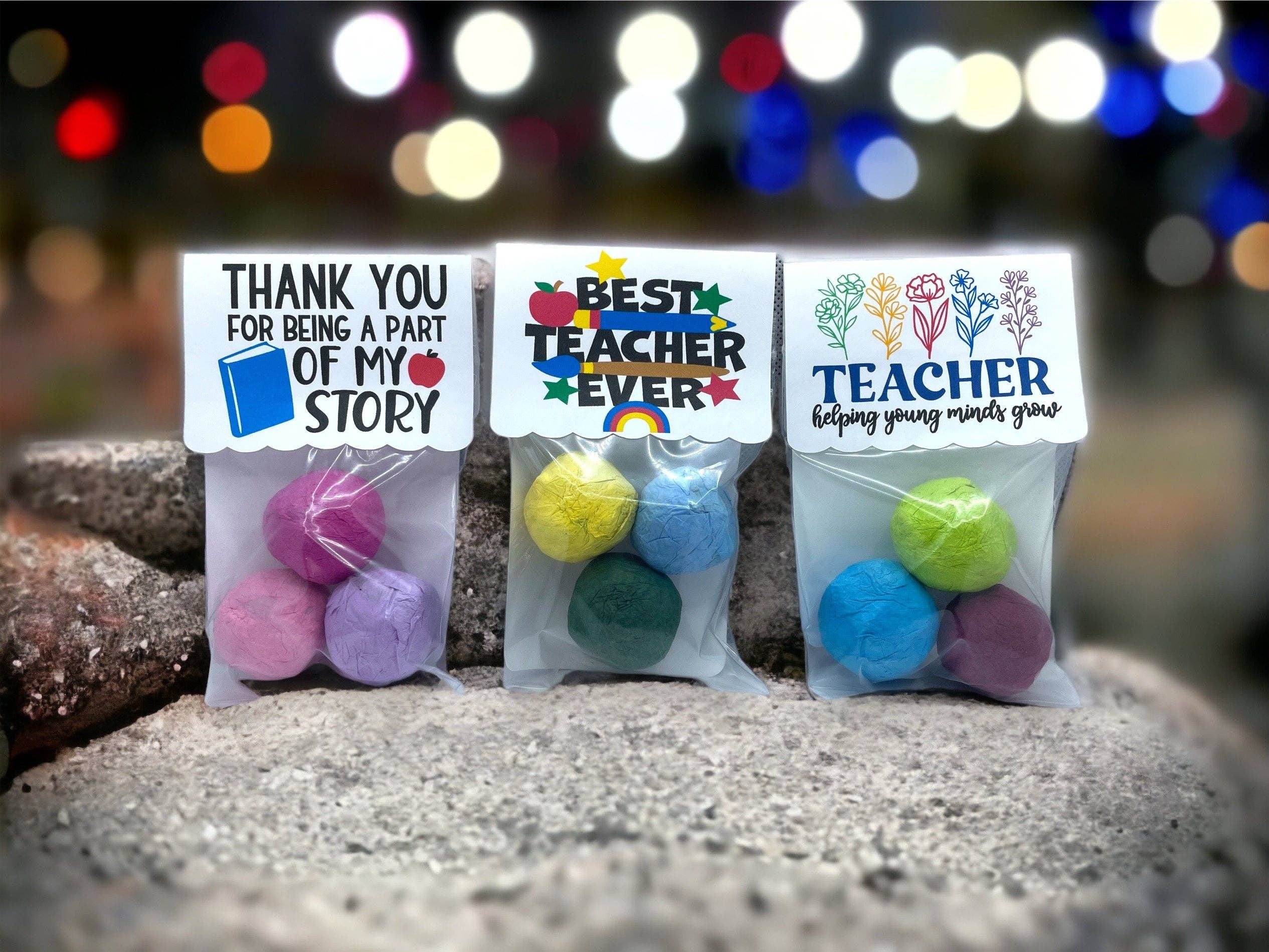 Seed Bombs - Cadeau de remerciement pour un enseignant