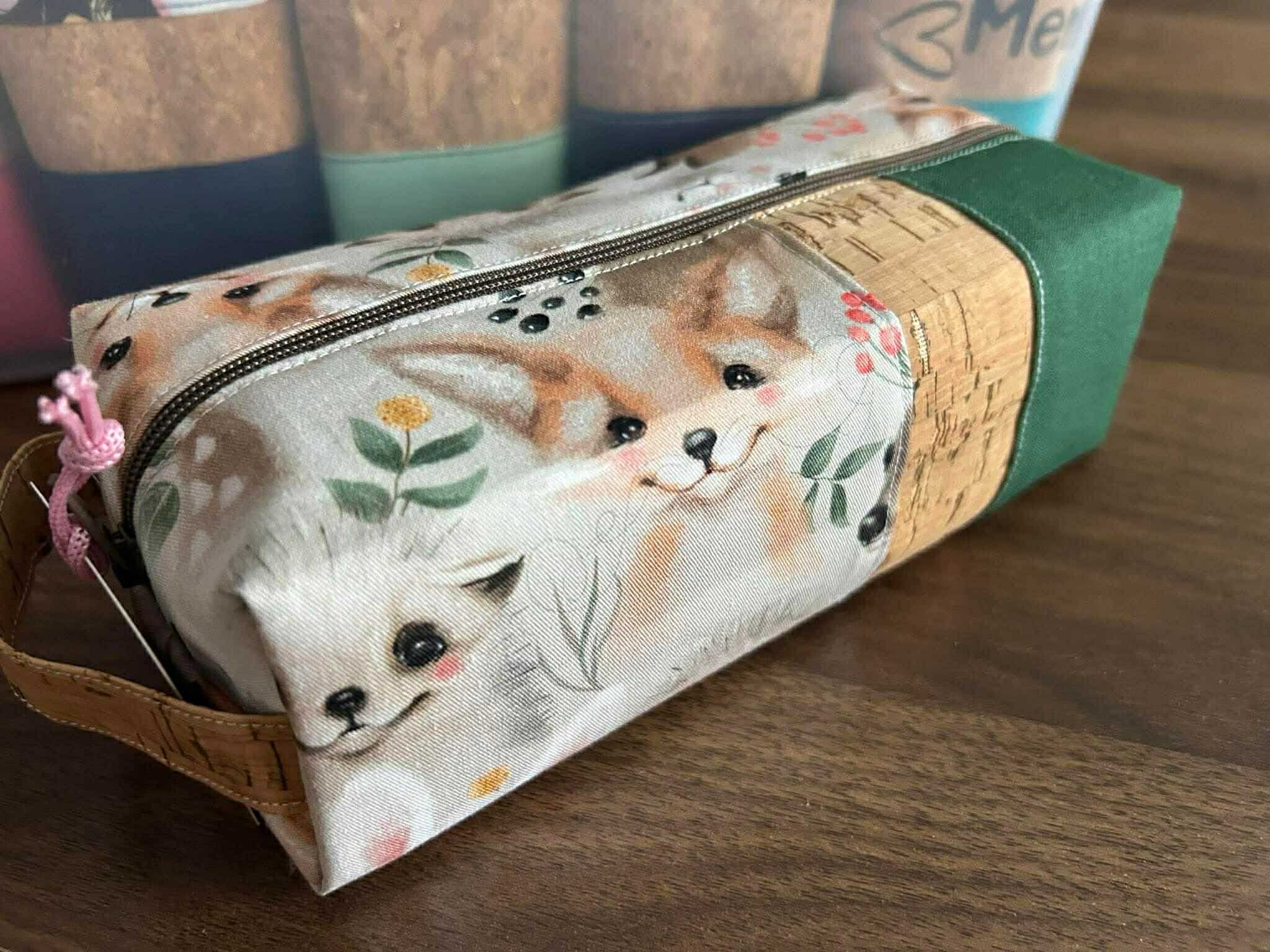 Trousse renard mignon