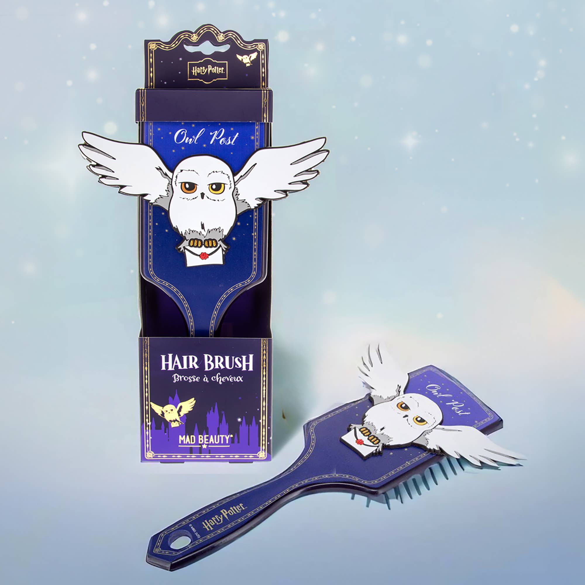 Brosse à cheveux Harry Potter Hedwige