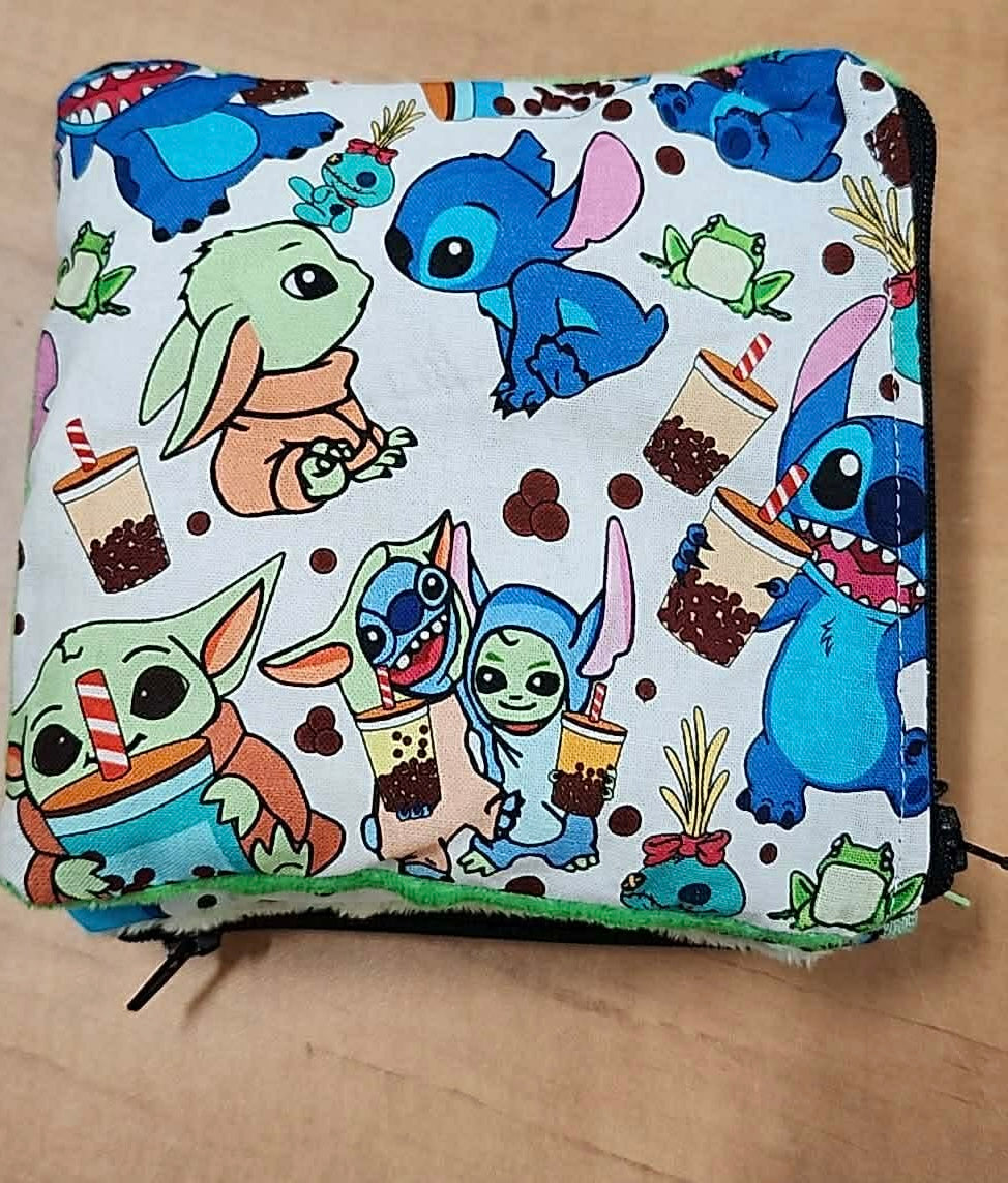 Sac chauffant extraterrestre bleu grandeur petit