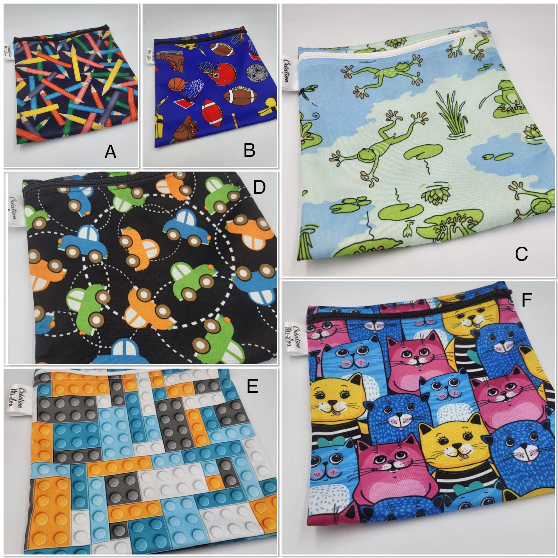 Sacs à sandwich lavables & réutilisables ♻️