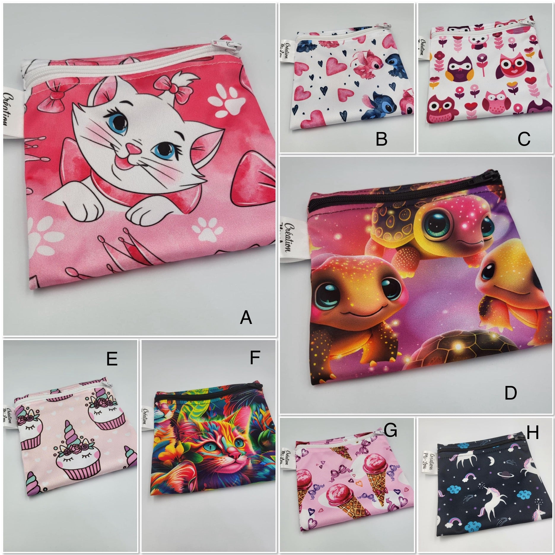 Sacs à collations lavables & réutilisables ♻️