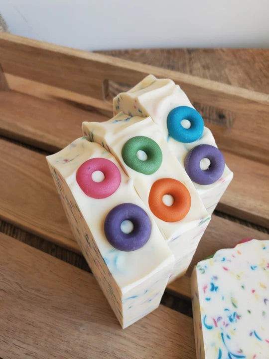 Frootloops scented confetti soap