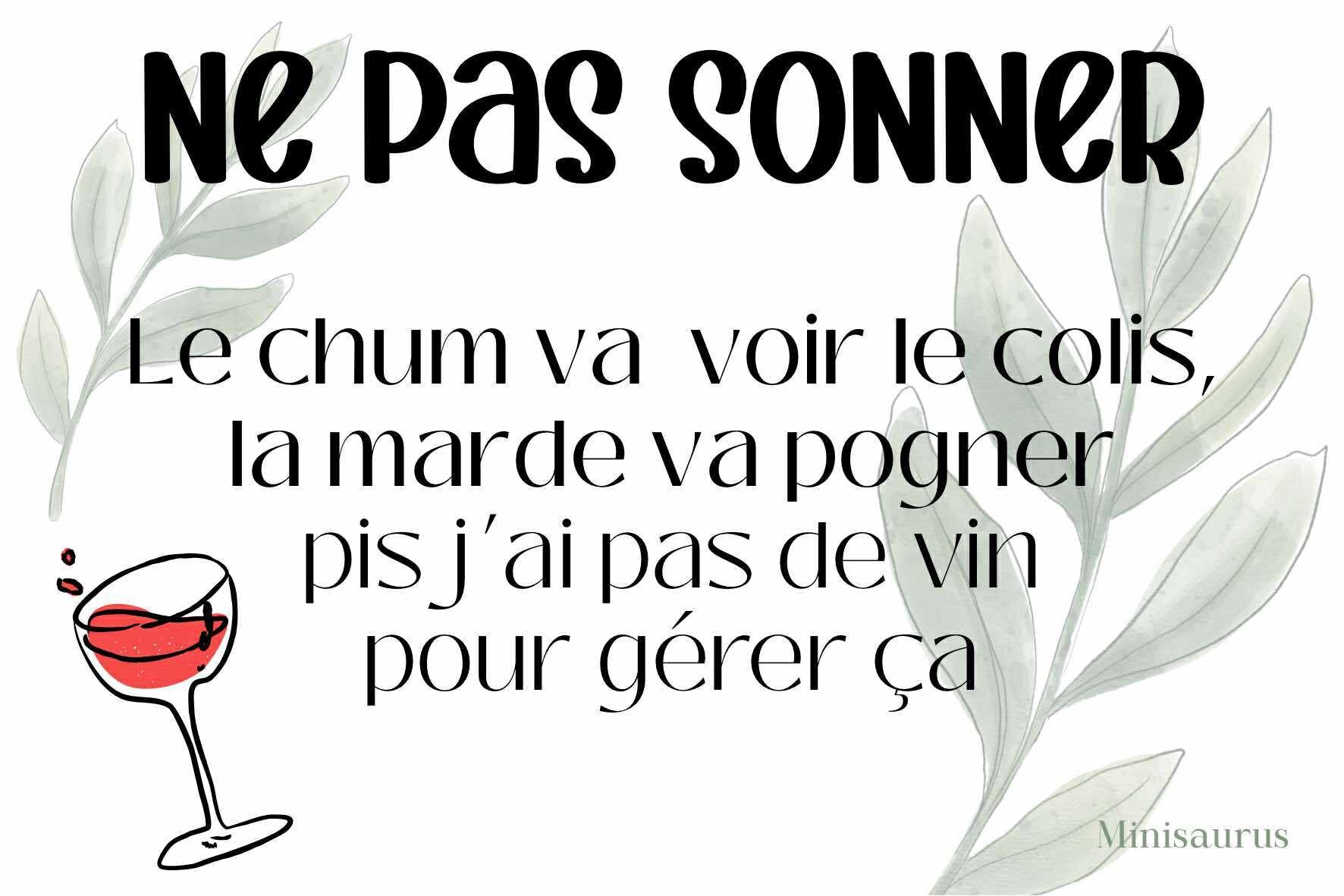 Autocollant de porte