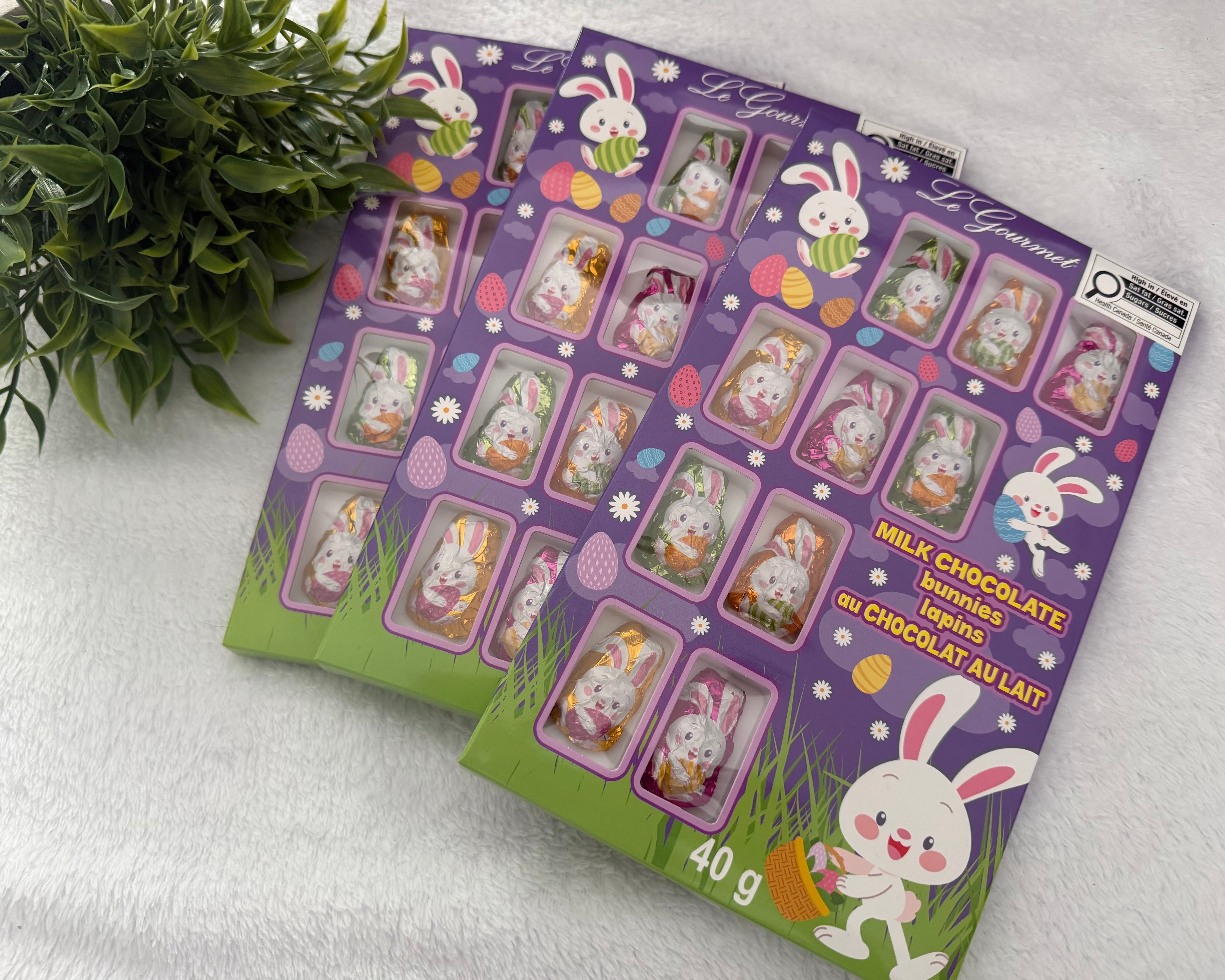 Ensemble de 10 chocos de pâques