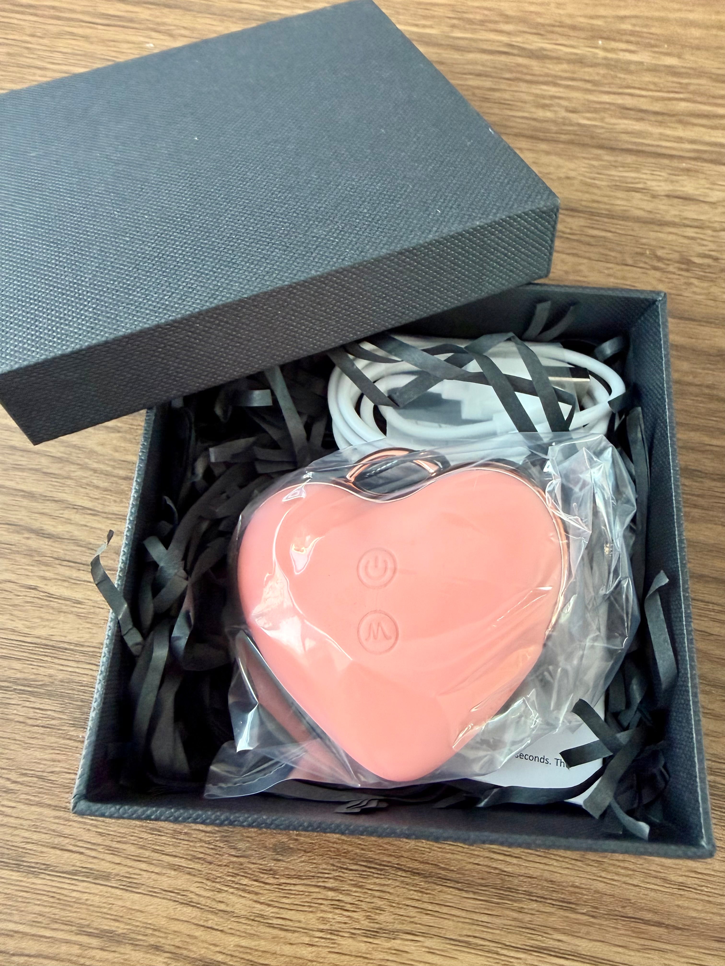 Jouet adulte coeur succion