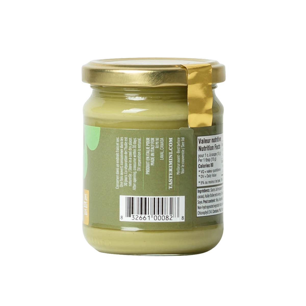 Pâte à tartiner aux pistaches de Rimini