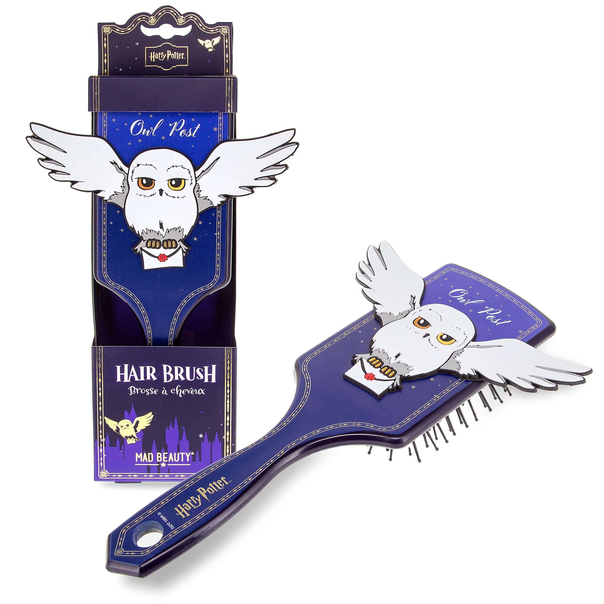 Brosse à cheveux Harry Potter Hedwige