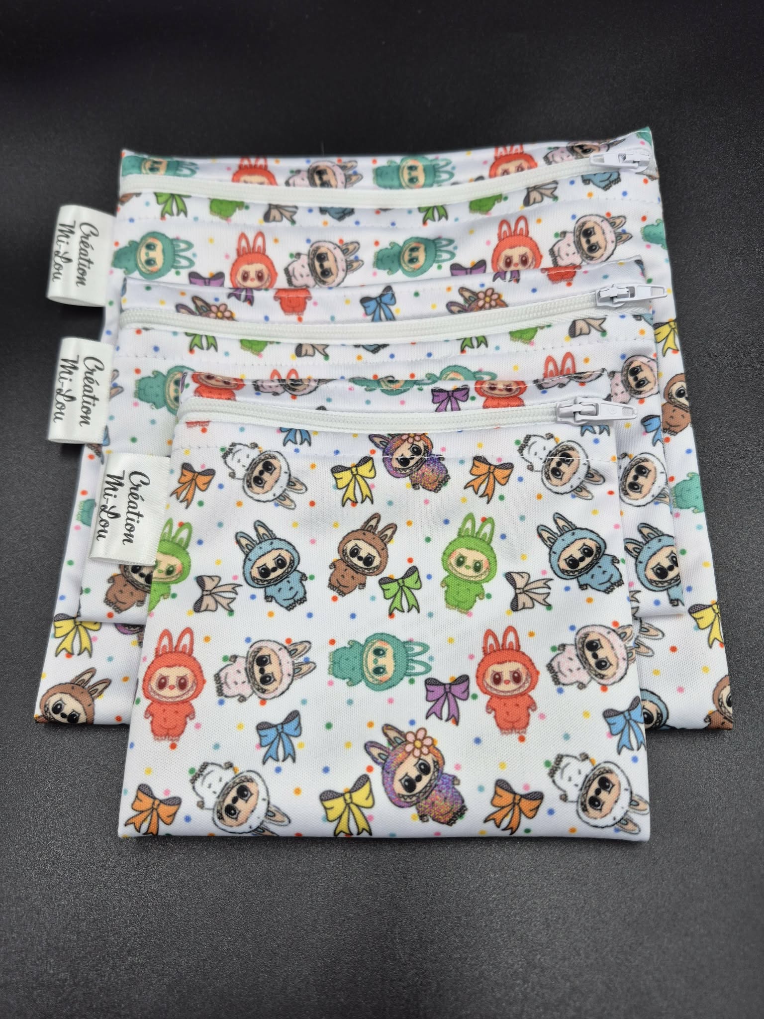 Sac à collation monstre poilu