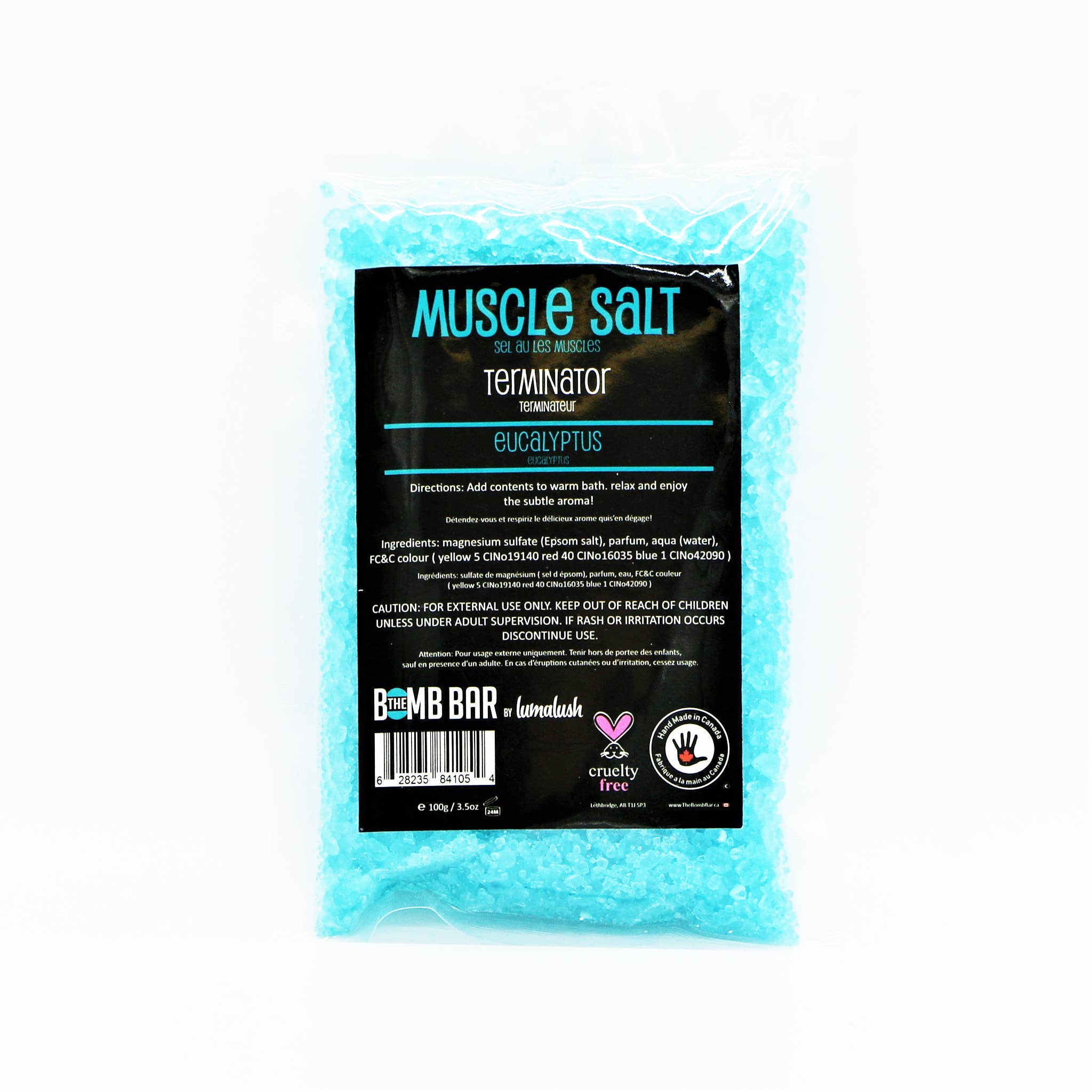 Bain - Muscle Salt: Moins de stress / 100g