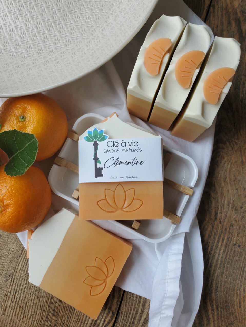 Clementine soap