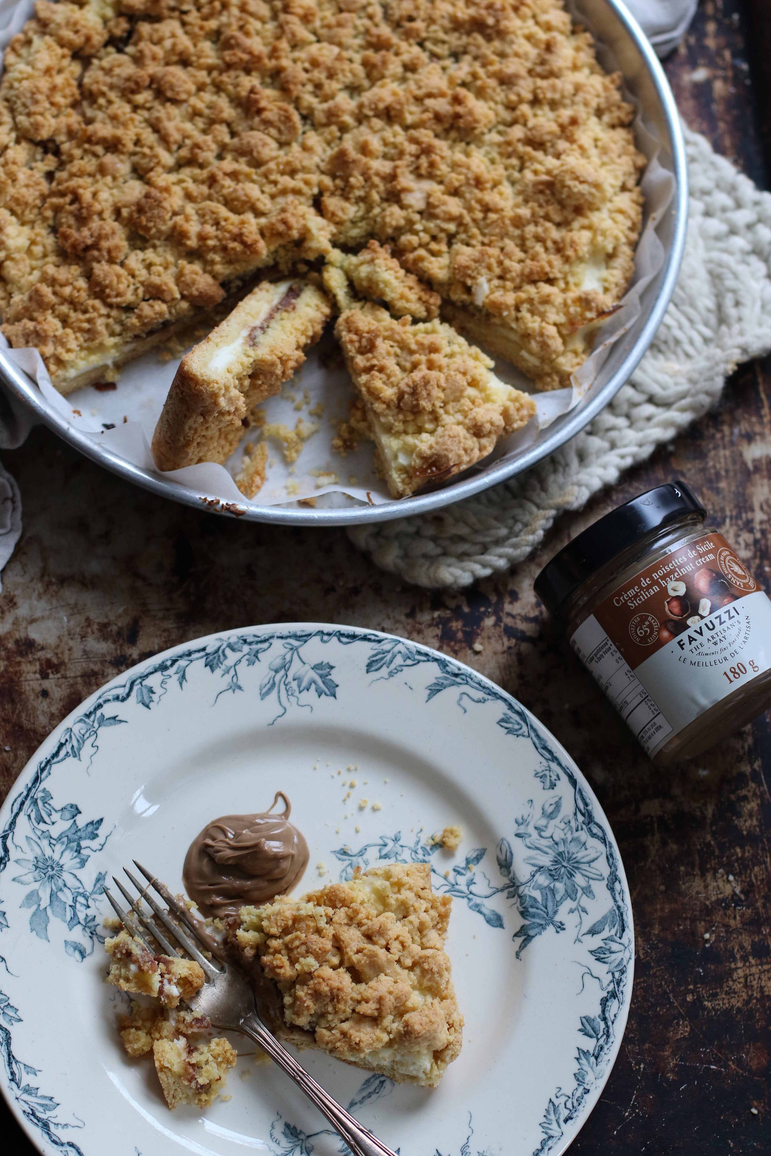 Crème au chocolat et aux noisettes