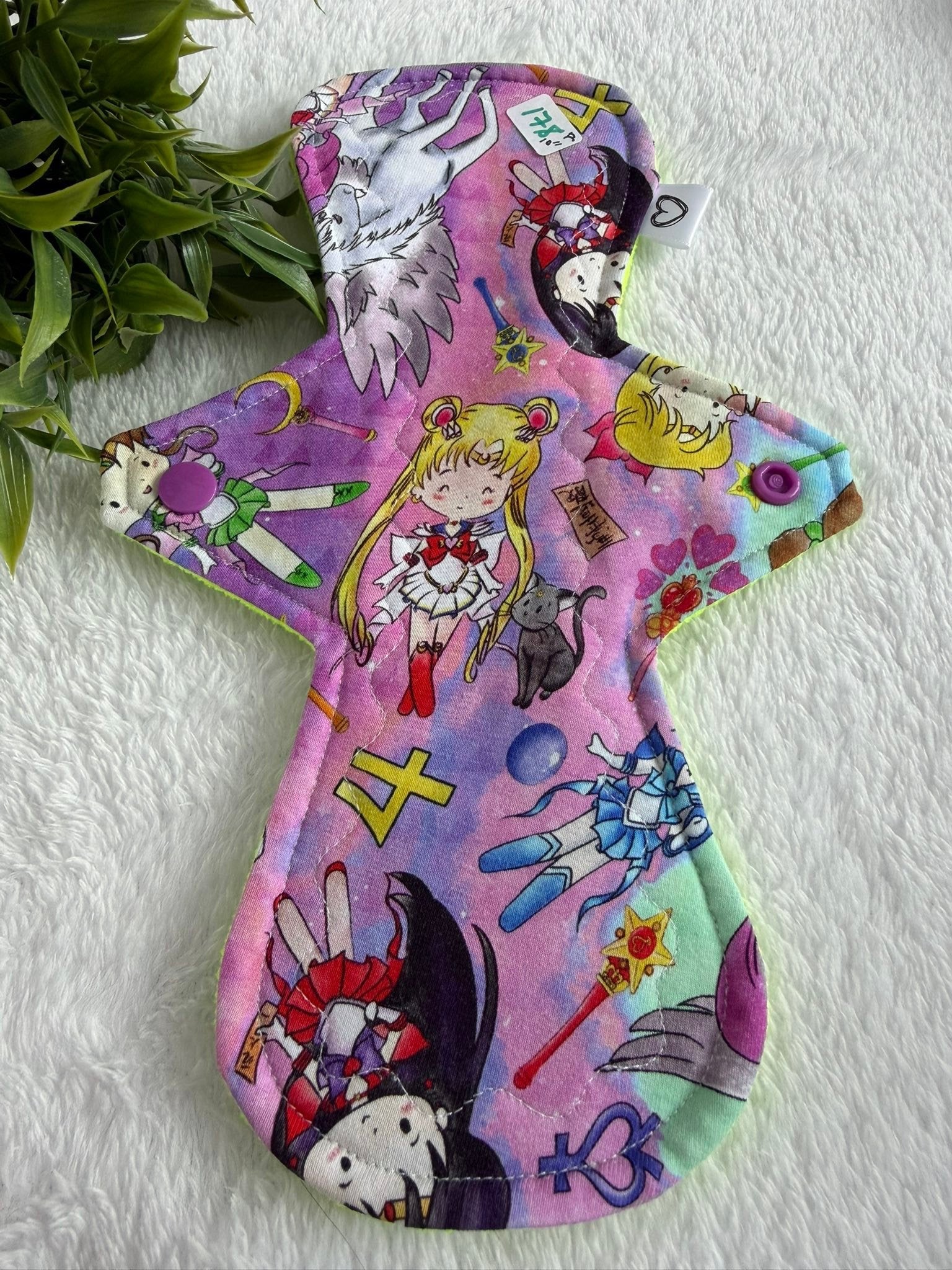 Serviette hygiénique lavable 10 pouces régulière